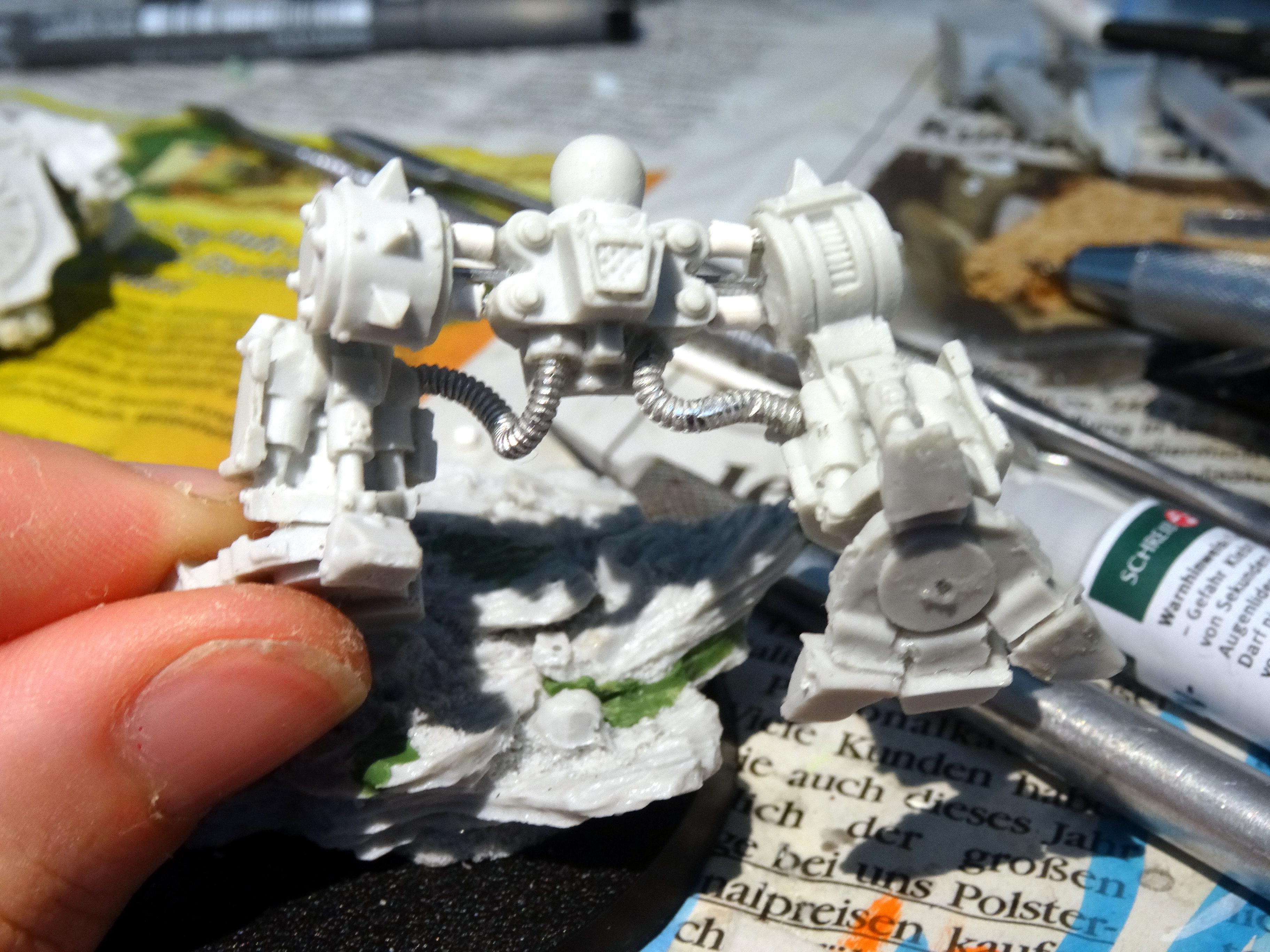 Chaos, Conversion, Dreadnought, Forge World, Khorne, Space Marines, World Eaters