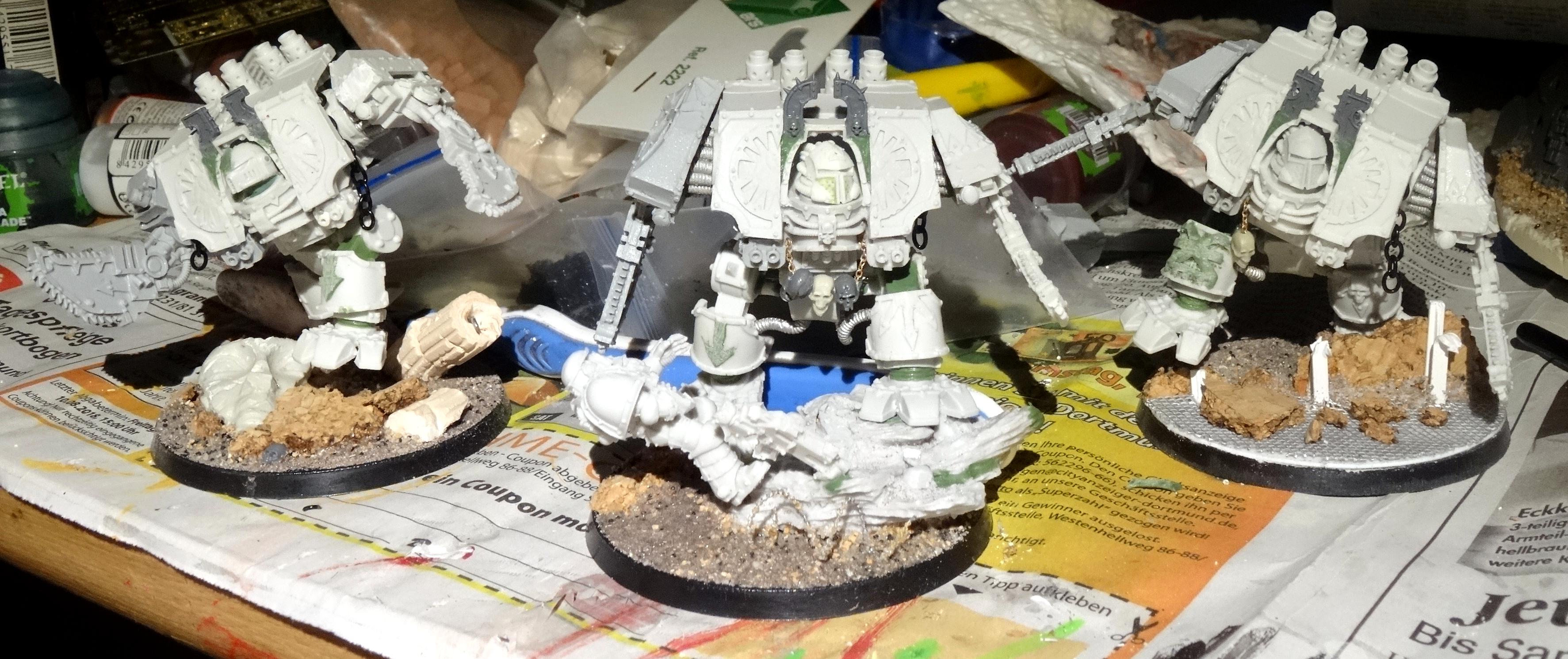 Chaos, Conversion, Dreadnought, Forge World, Khorne, Space Marines, World Eaters