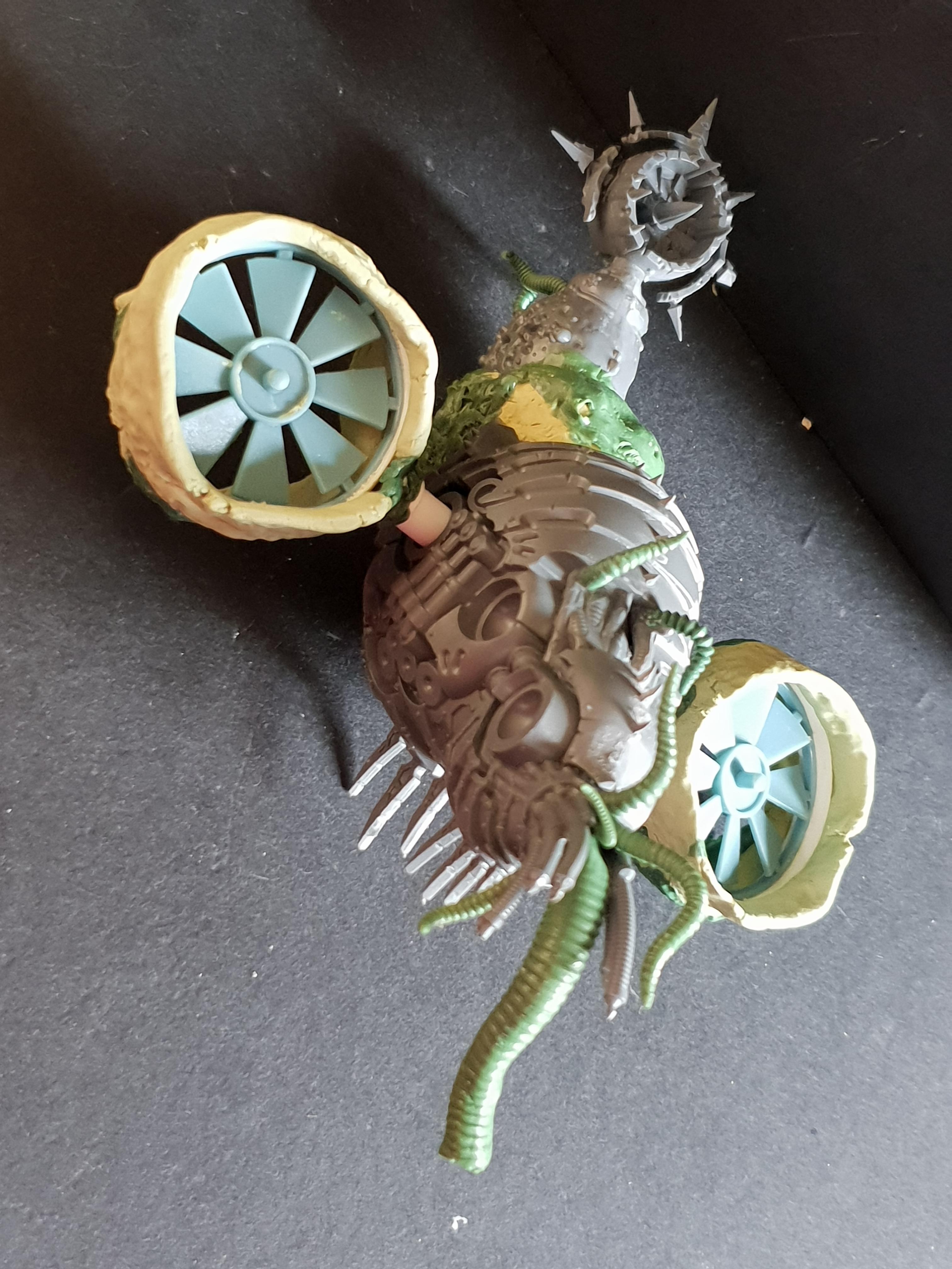 Chaos, Conversion, Nurgle, Warhammer 40,000, Work In Progress