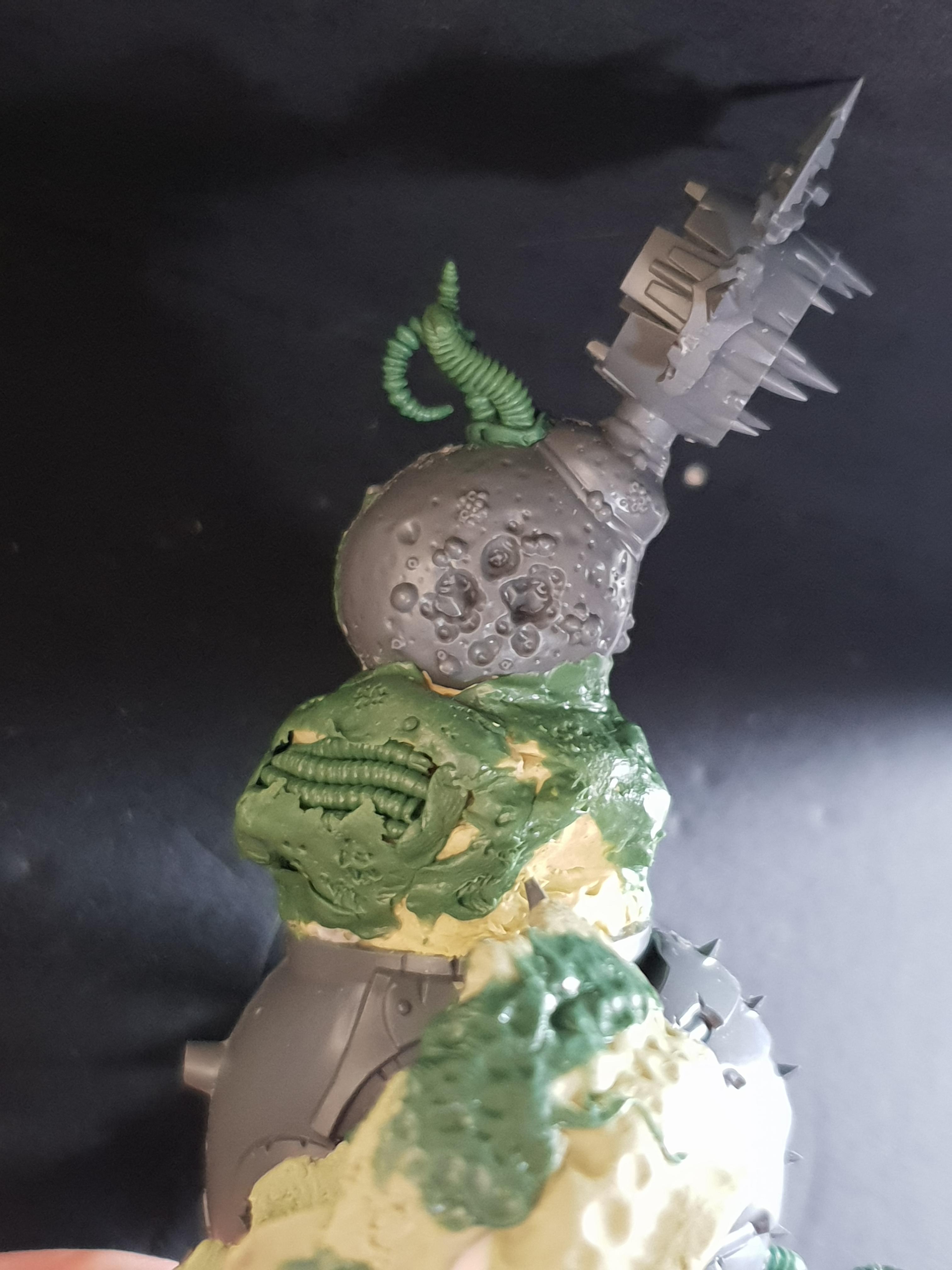 Chaos, Conversion, Nurgle, Warhammer 40,000, Work In Progress