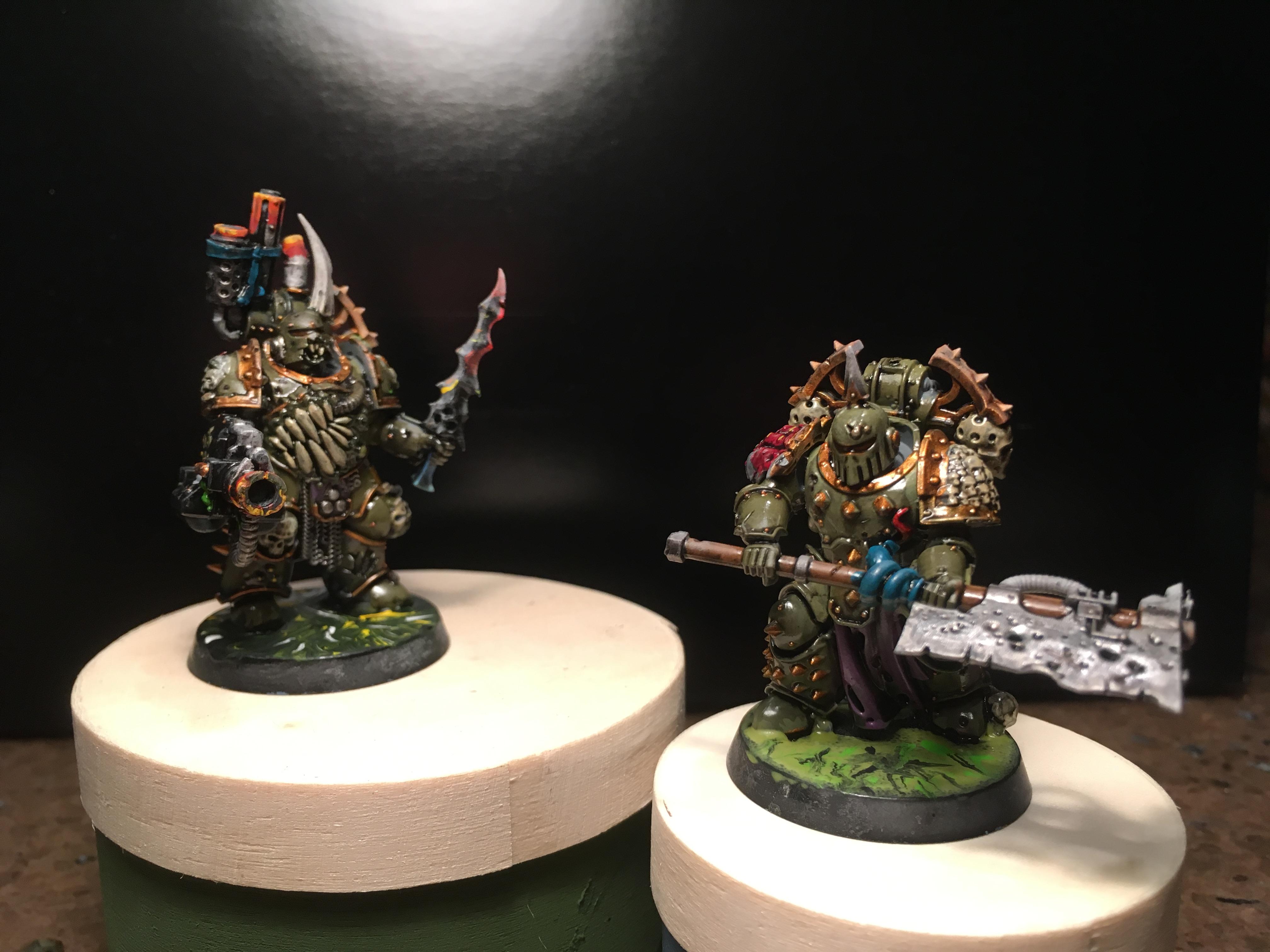Chaos, Nurgle, Plage Marines, Space Marines