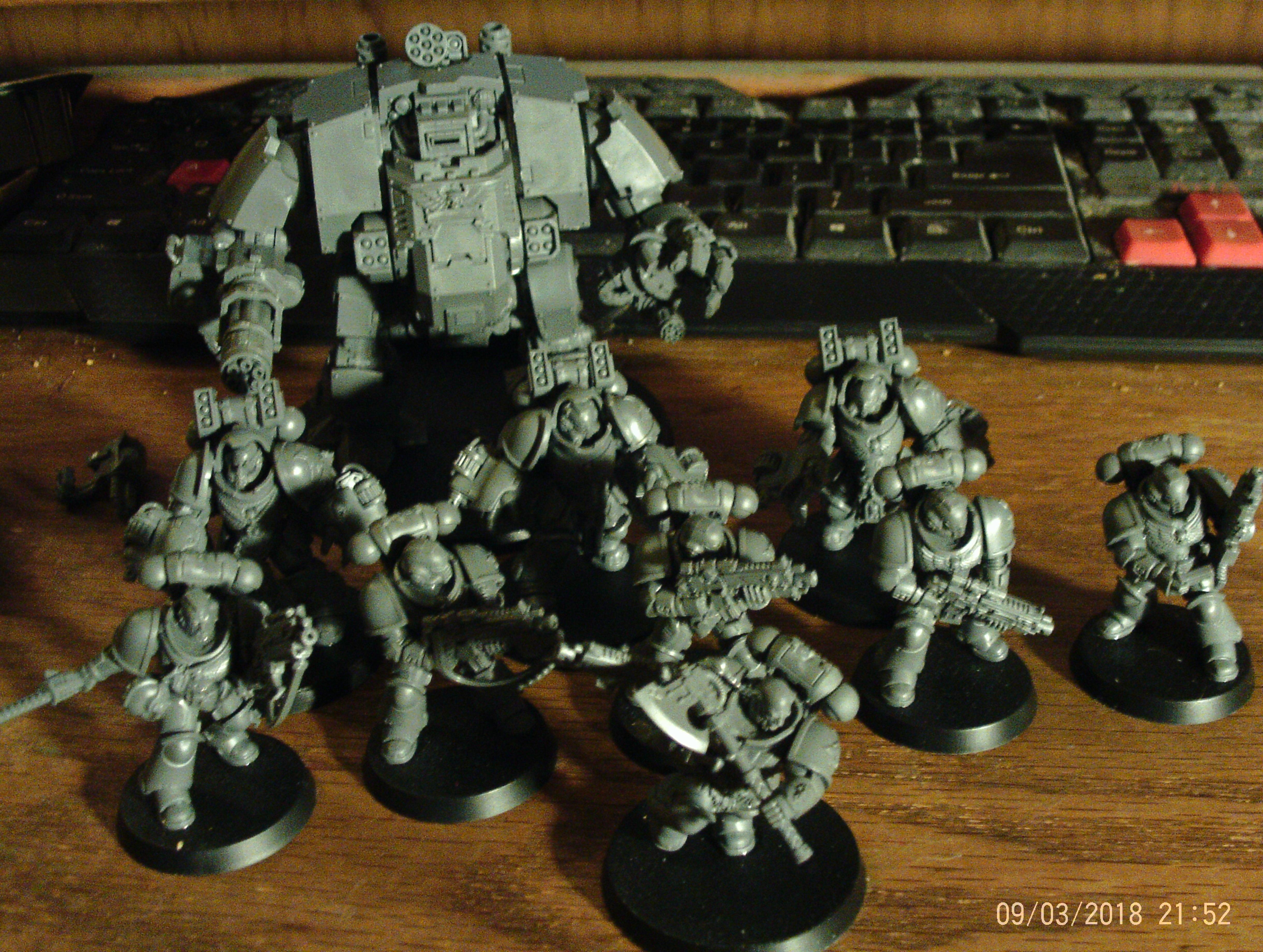 Tooth and Claw Space Wolves assembled