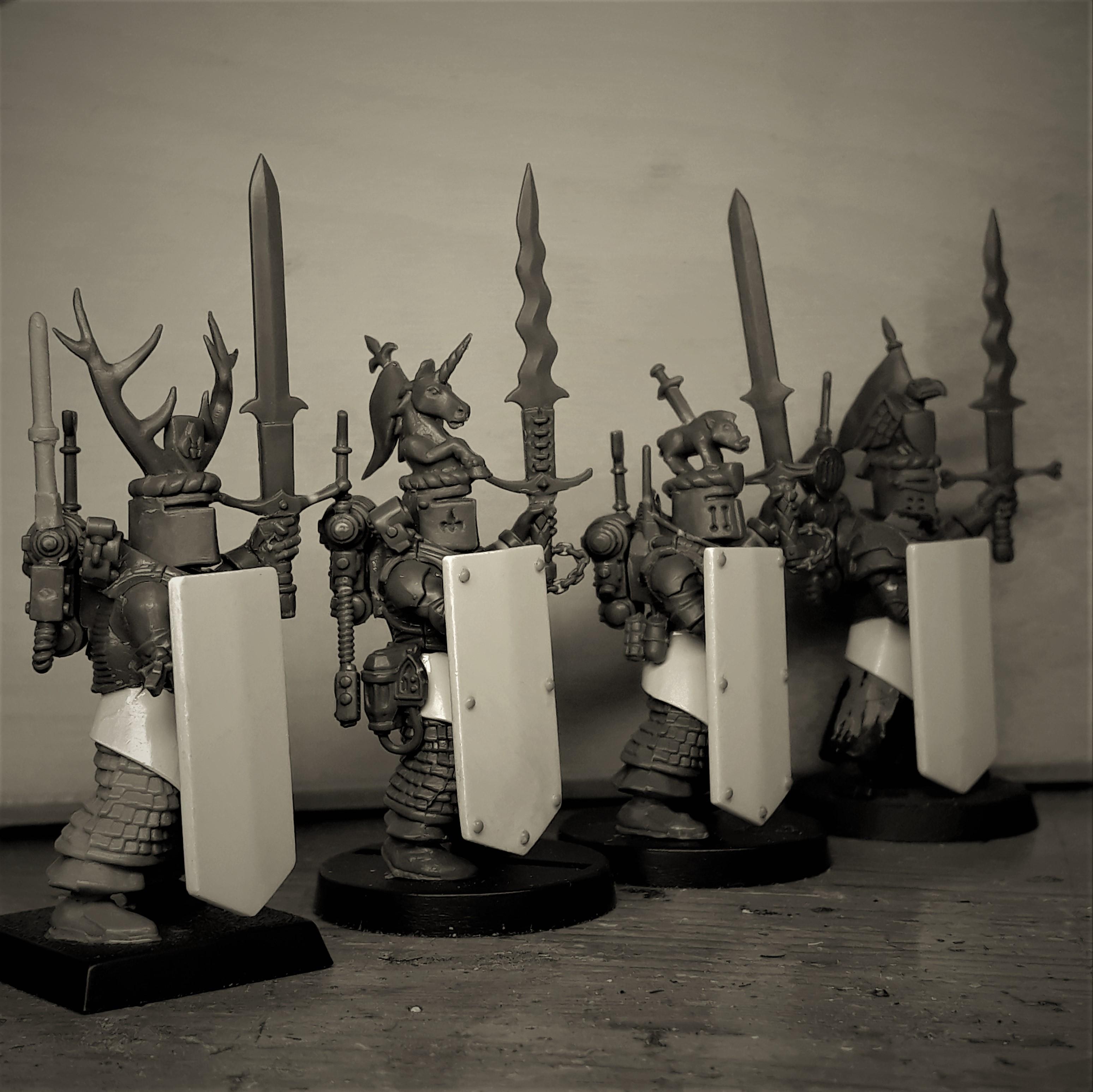 Astra Militarum, Conversion, Crusaders, Imperial Guard, Kitbash, Warhammer 40,000