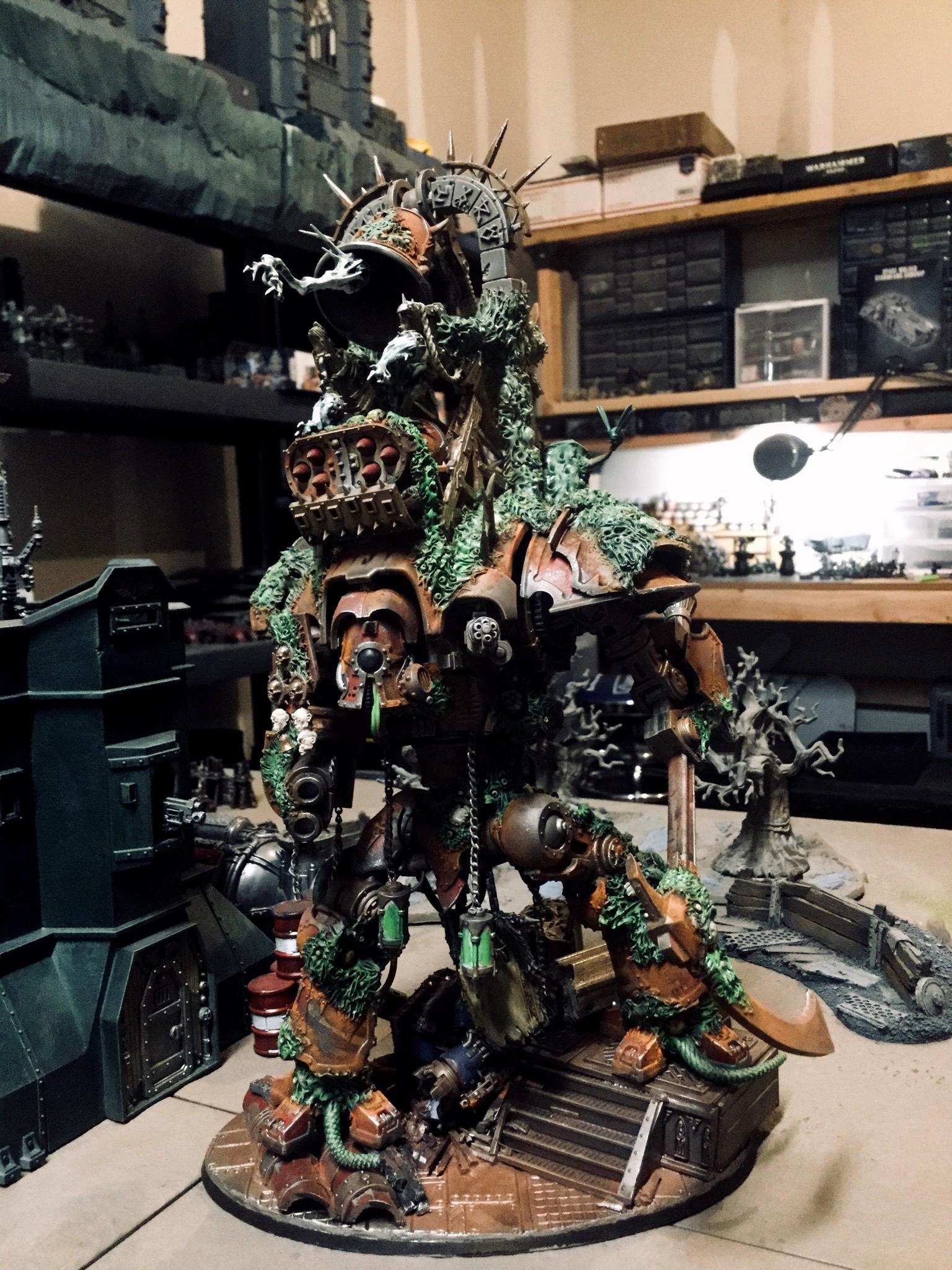 Chaos, Knights, Nurgle, Renegade, Traitor Knight, Warhammer 40,000