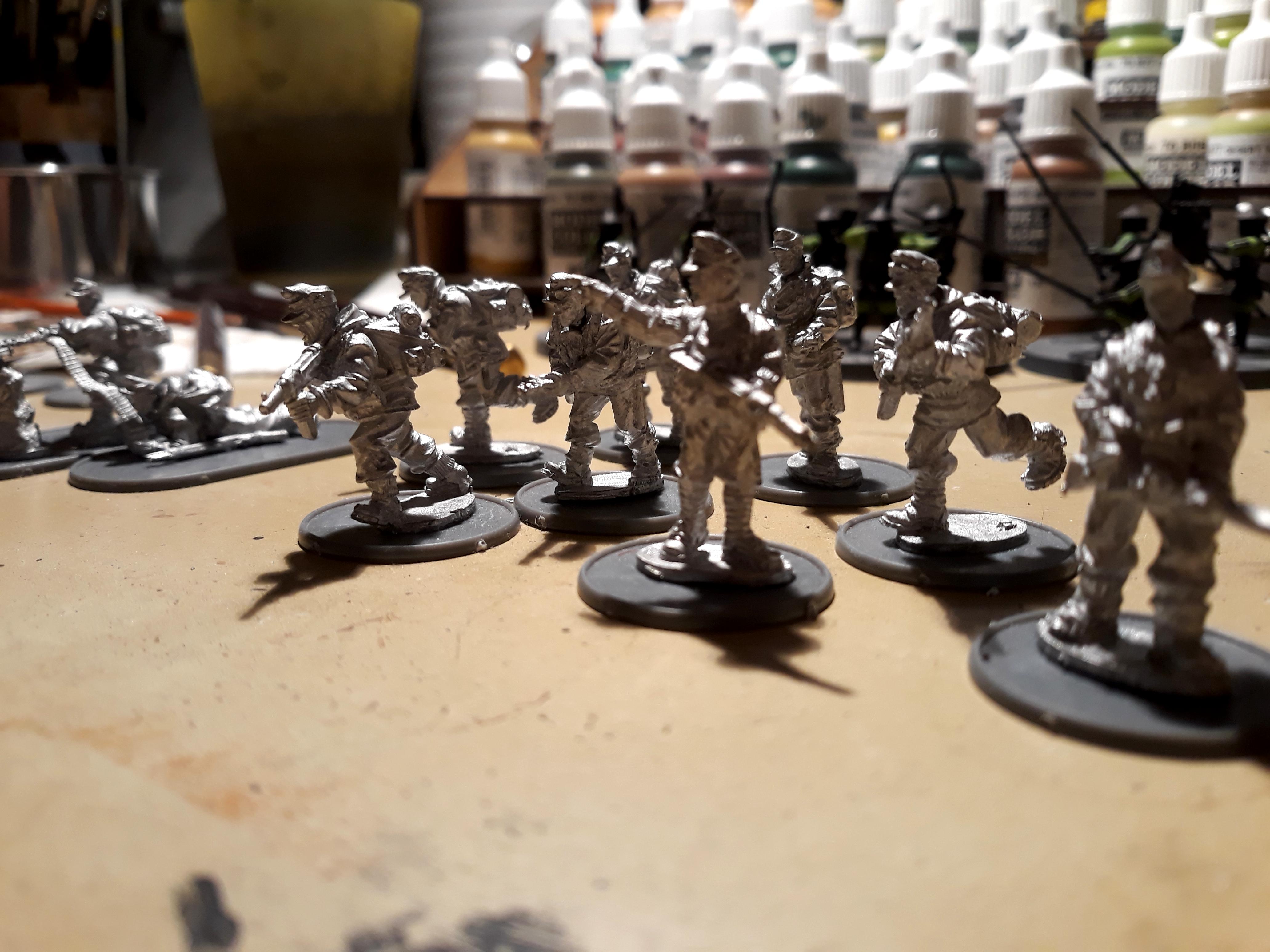 Bolt Action, Gebirgsjagers, Germans, Work In Progress