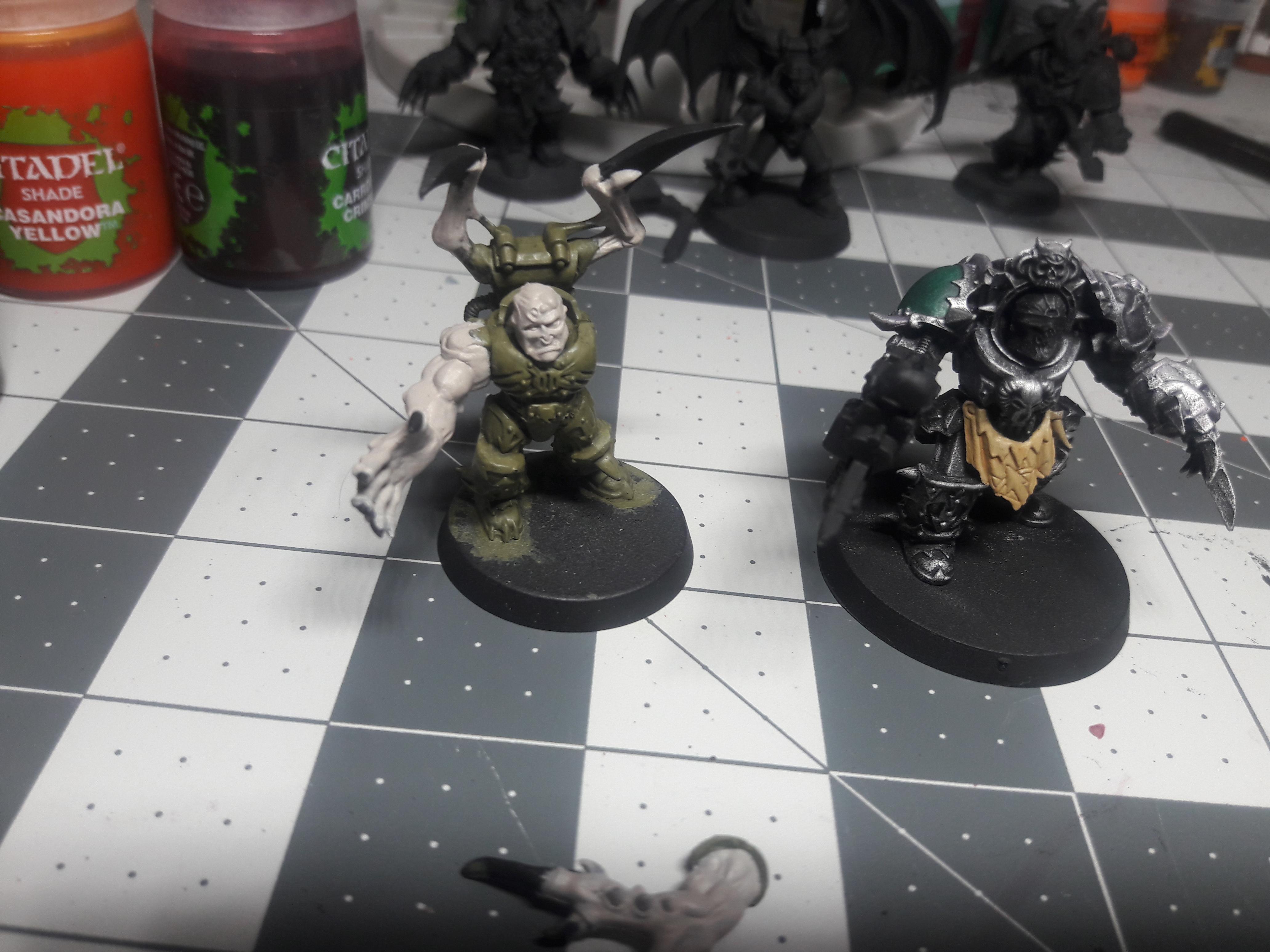 Fallen, Nurgle, Plague Marines, Possessed, Terminator Armor, Warhammer 40,000