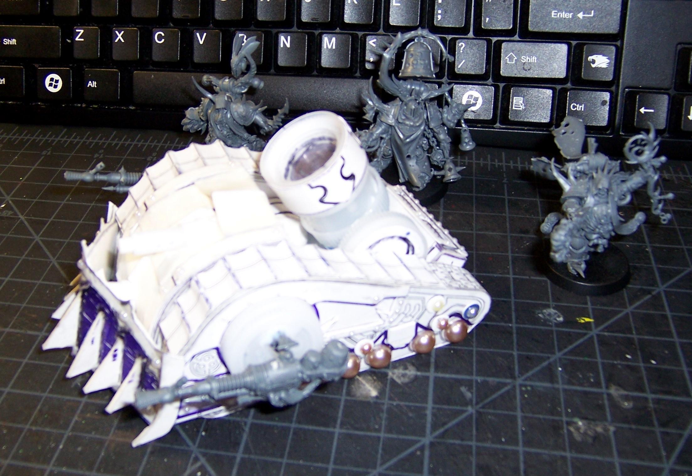 Death Guard, Nurgle, Plague Marines, Plagueburst Crawler, Scratch Build, Warhammer 40,000