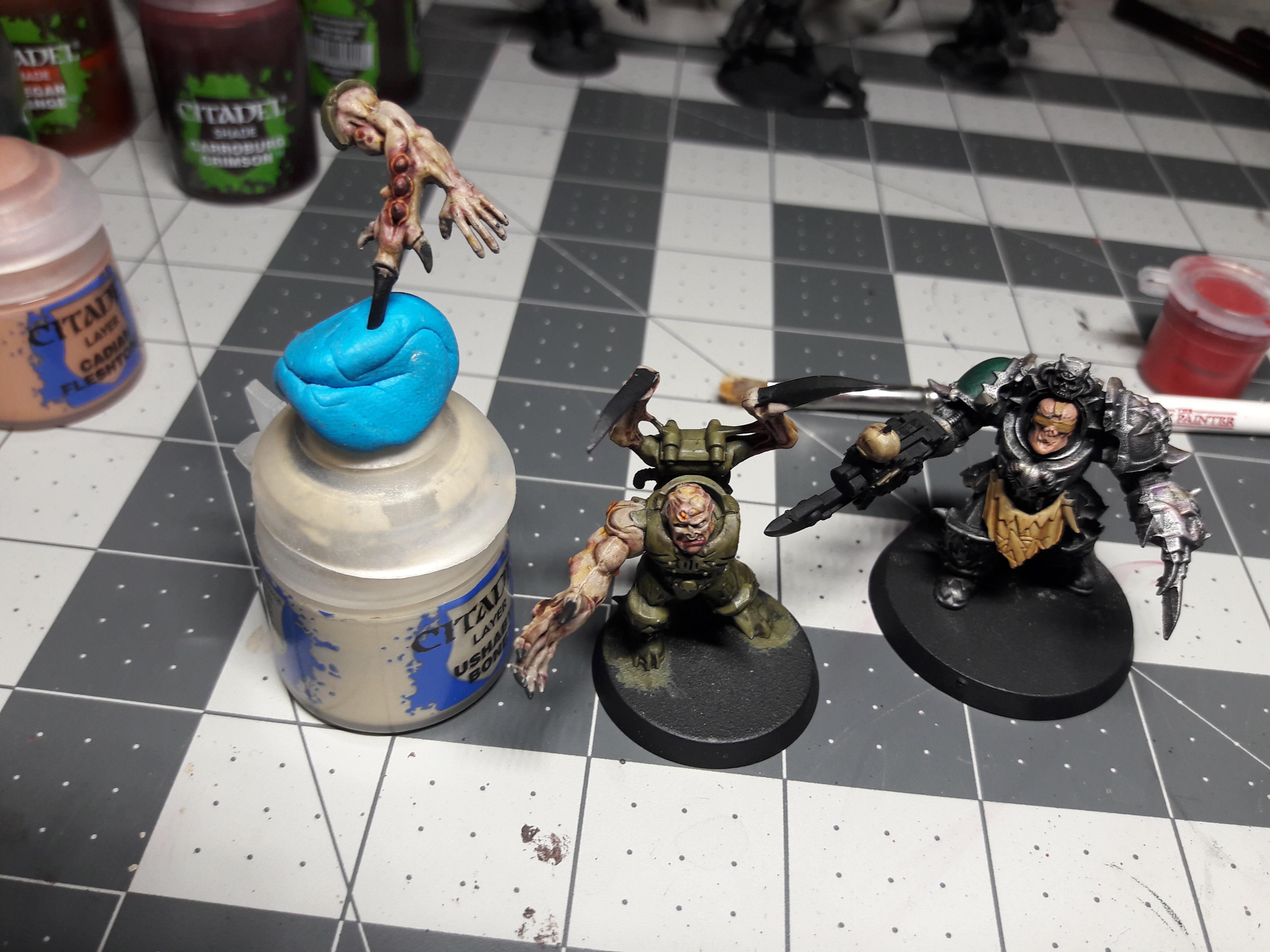 Fallen, Nurgle, Plague Marines, Possessed, Terminator Armor, Warhammer 40,000