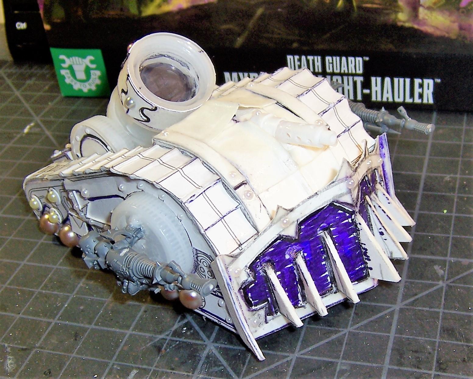 Death Guard, Nurgle, Plague Marines, Plagueburst Crawler, Scratch Build, Warhammer 40,000