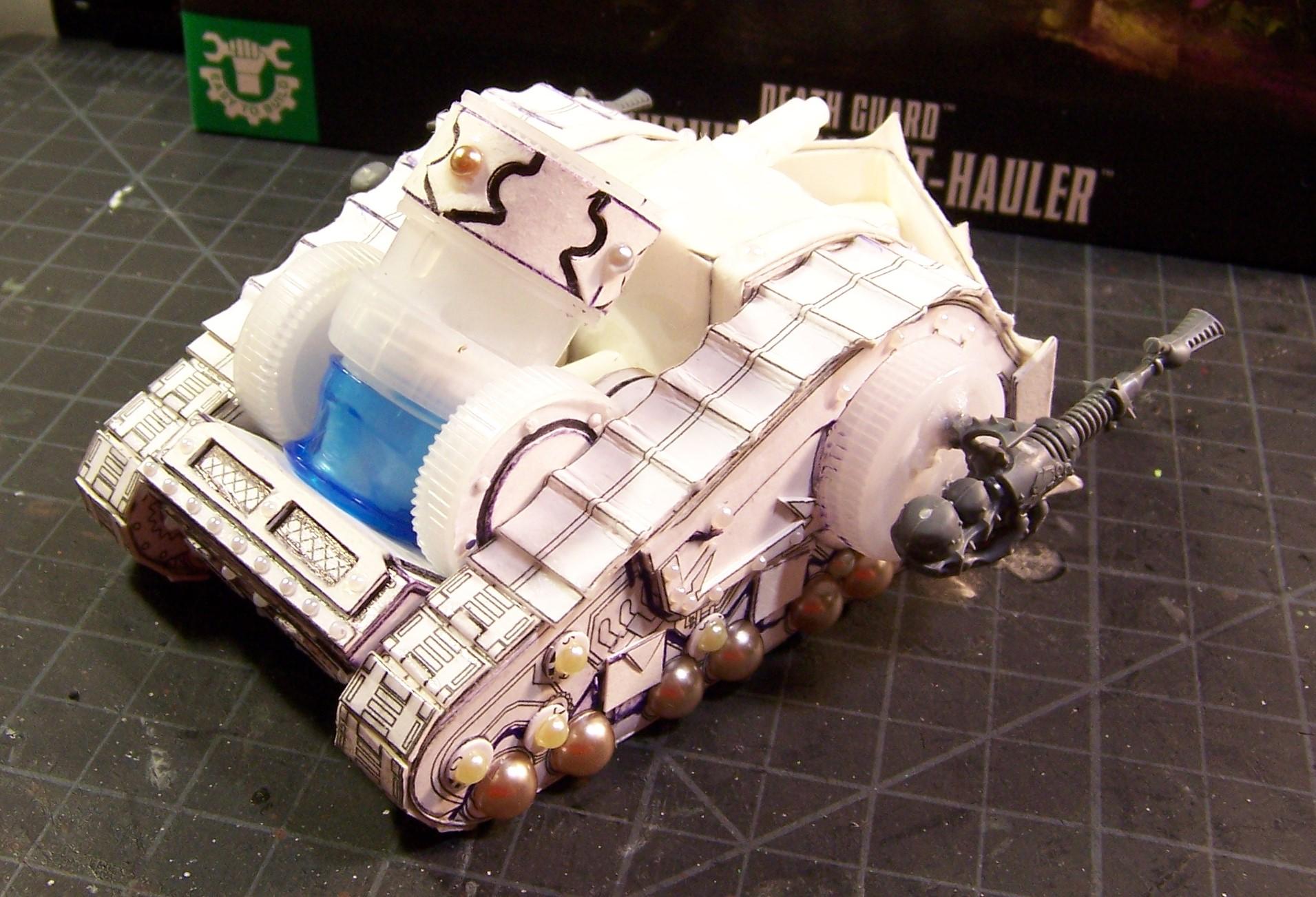 Death Guard, Nurgle, Plague Marines, Plagueburst Crawler, Scratch Build, Warhammer 40,000