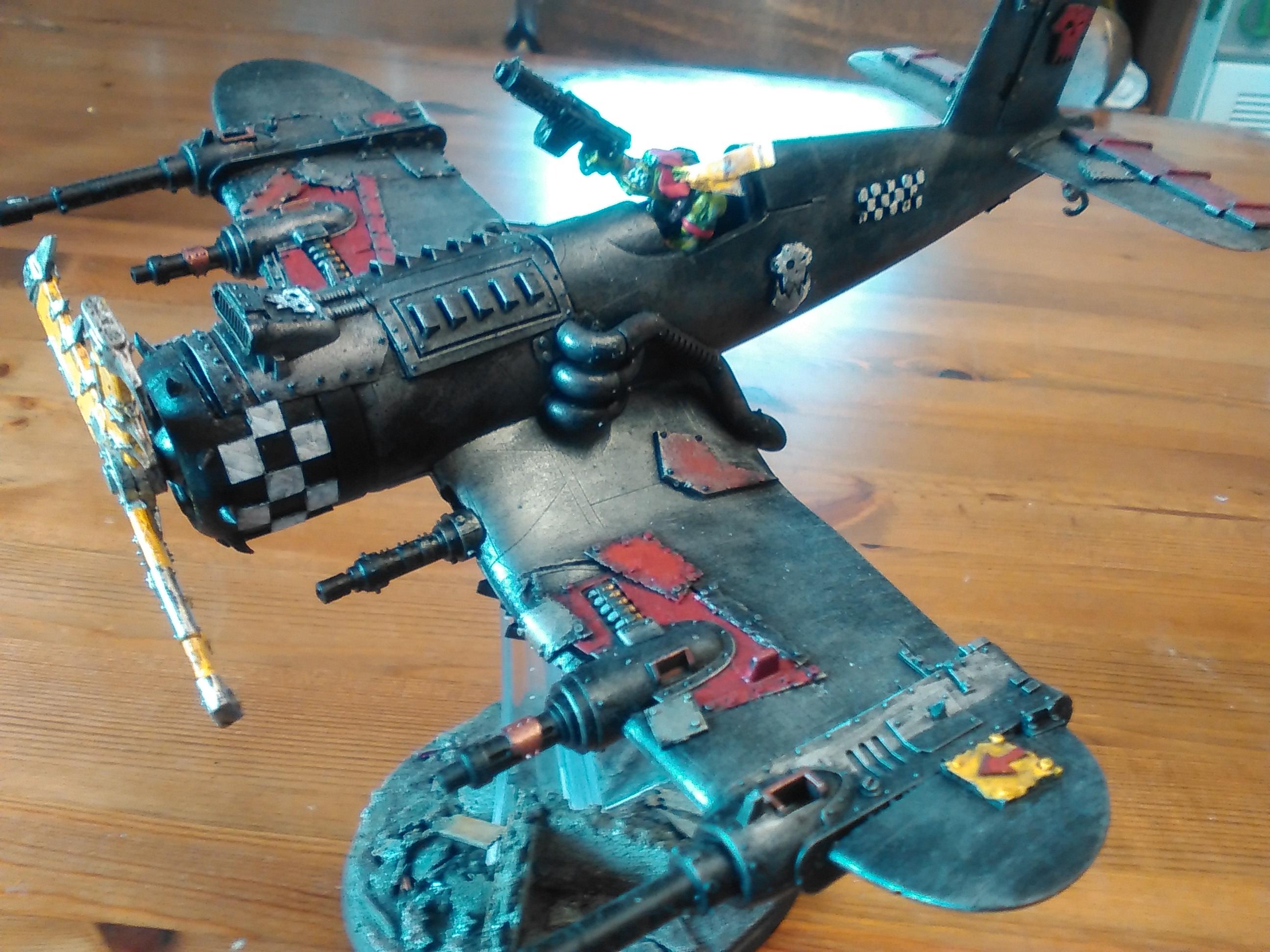 Dakka Dakka, Dakka Dakka [delete], Dakkajet Conversion, Dakkajet Conversion [delete], Flyer, Flyer [delete], Kitbash, Kitbash [delete], Ork Conversion, Ork Conversions, Ork Coustom Made Vehicles, Orks, Scratch Build, Warhammer 40,000