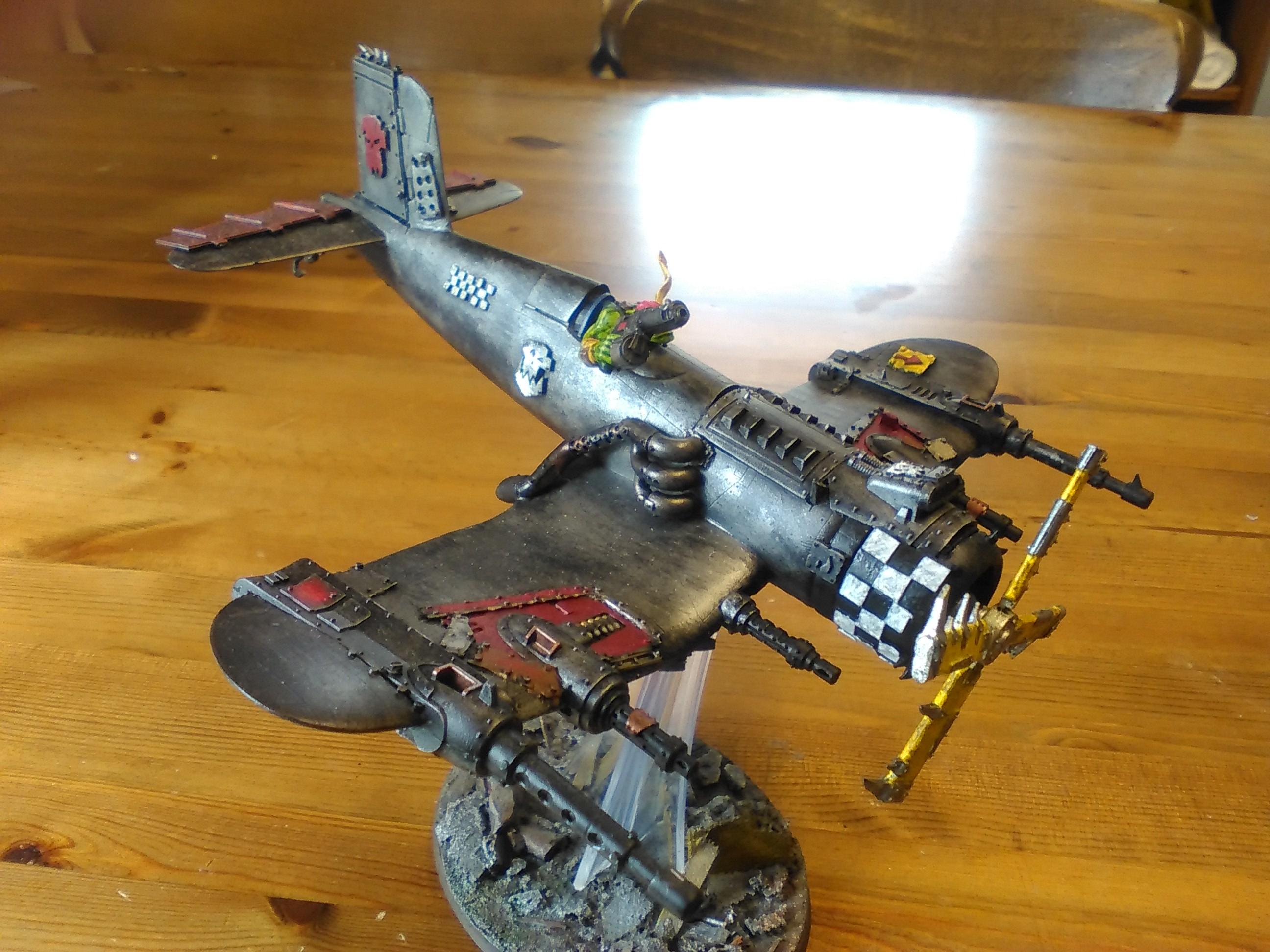 Dakka Dakka, Dakka Dakka [delete], Dakkajet Conversion, Dakkajet Conversion [delete], Flyer, Flyer [delete], Kitbash, Kitbash [delete], Ork Conversion, Ork Conversions, Ork Coustom Made Vehicles, Orks, Scratch Build, Warhammer 40,000