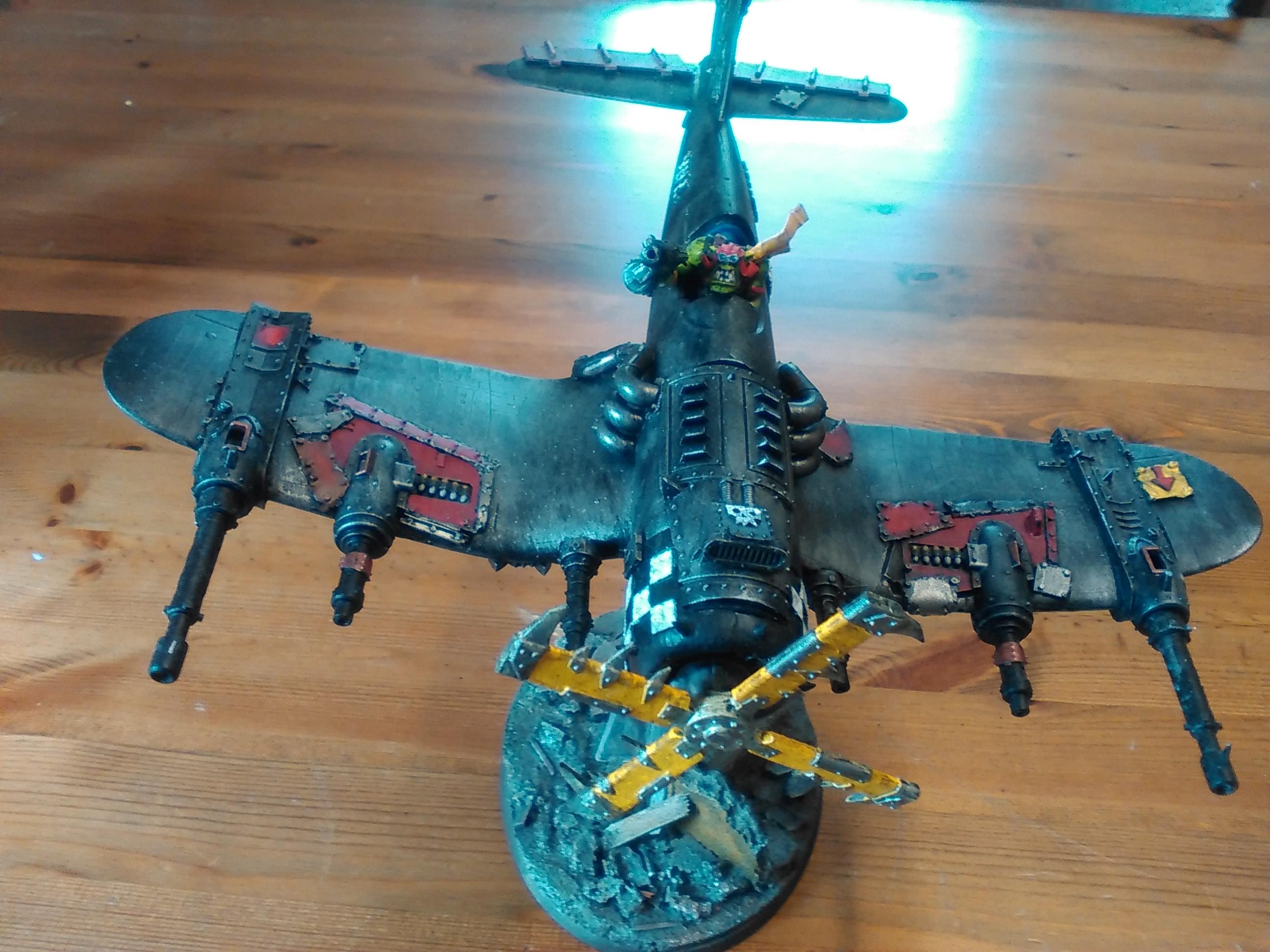 Dakka Dakka, Dakka Dakka [delete], Dakkajet Conversion, Dakkajet Conversion [delete], Flyer, Flyer [delete], Kitbash, Kitbash [delete], Ork Conversion, Ork Conversions, Ork Coustom Made Vehicles, Orks, Scratch Build, Warhammer 40,000
