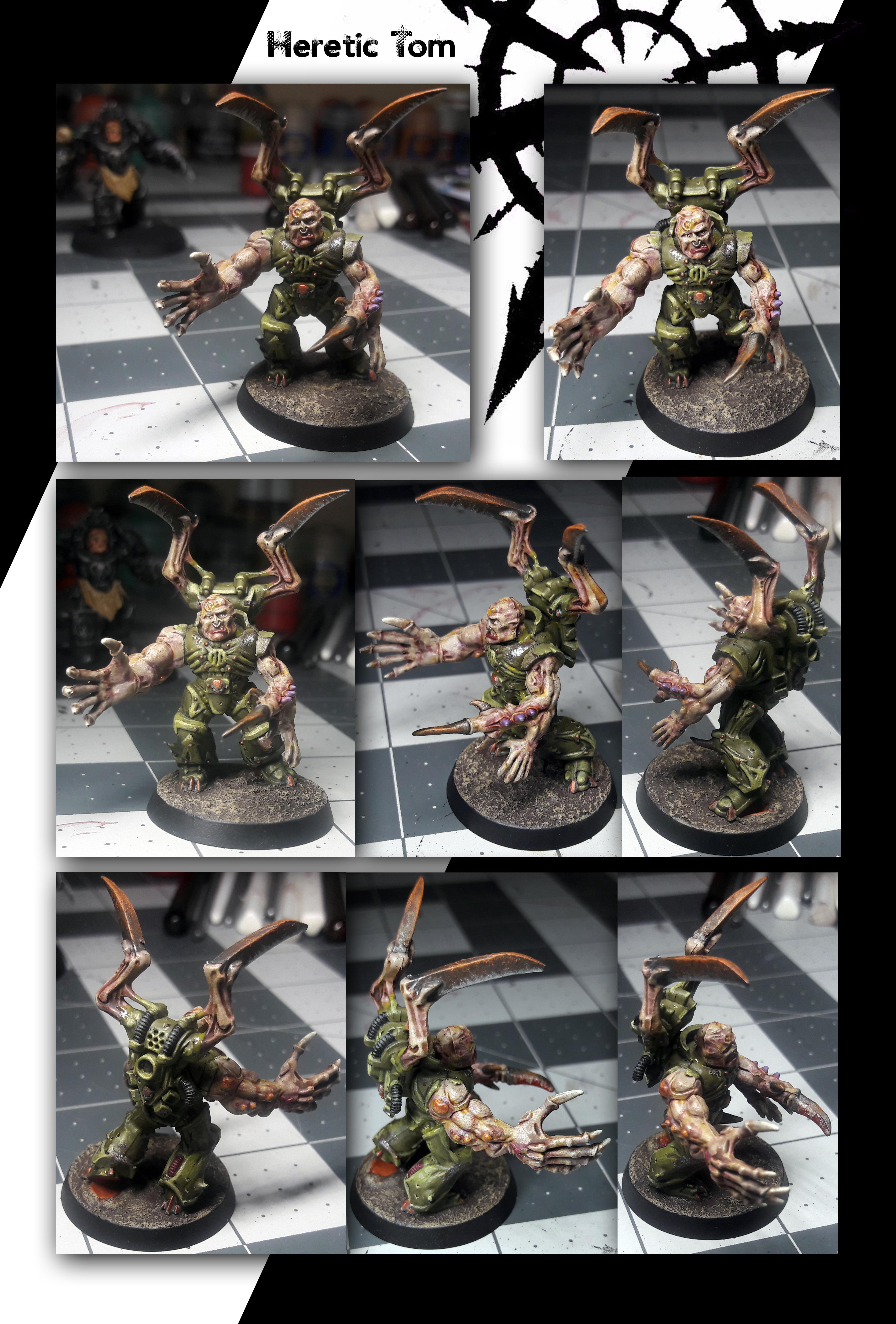 Nurgle, Plague Marines, Possessed, Warhammer 40,000