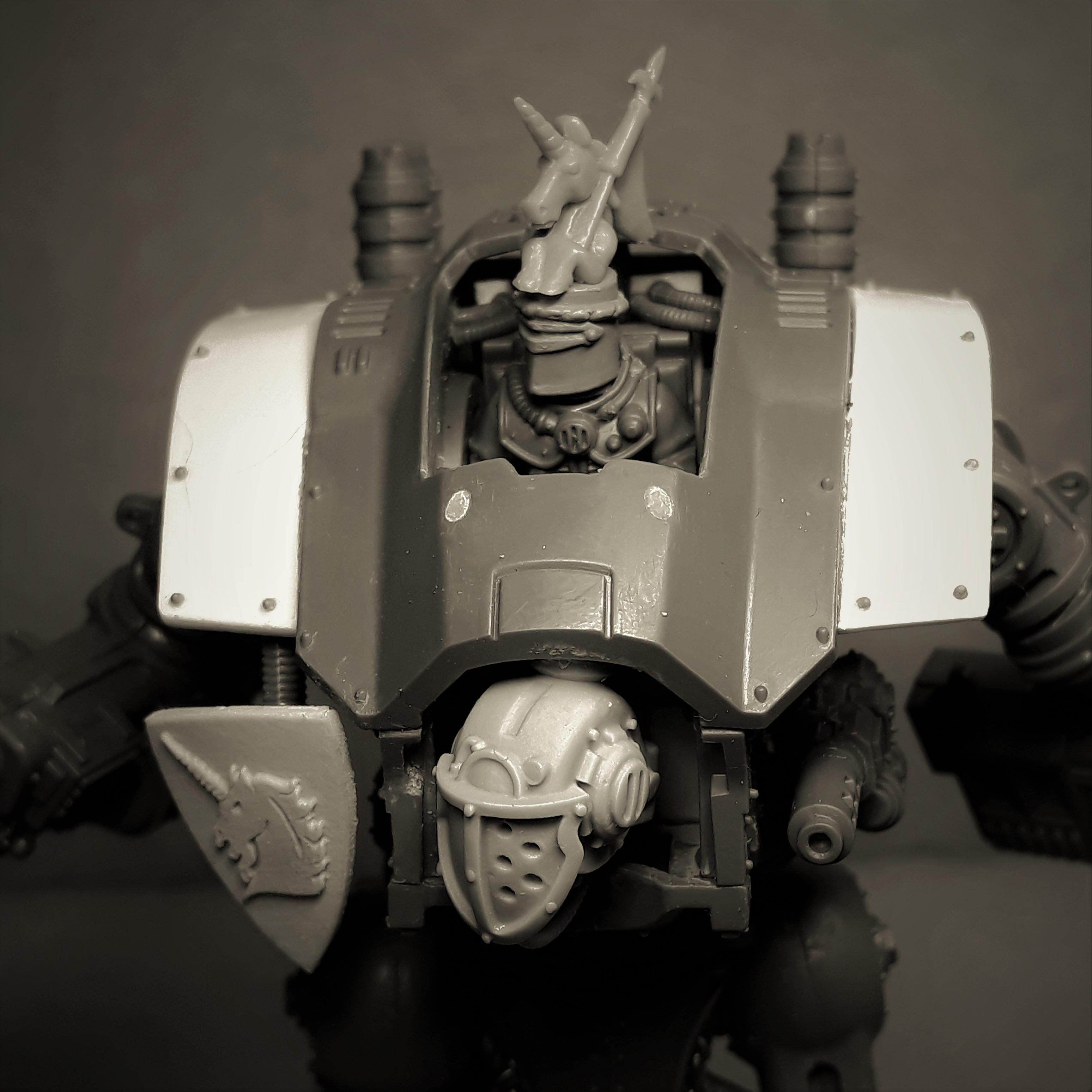 Armiger Warglaive, Armiger Warglaives, Conversion, Imperial Knight, Imperial Knight Heads, Kitbash, Knight Armiger, Mini Knight, Mini Knights, Warhammer 40,000