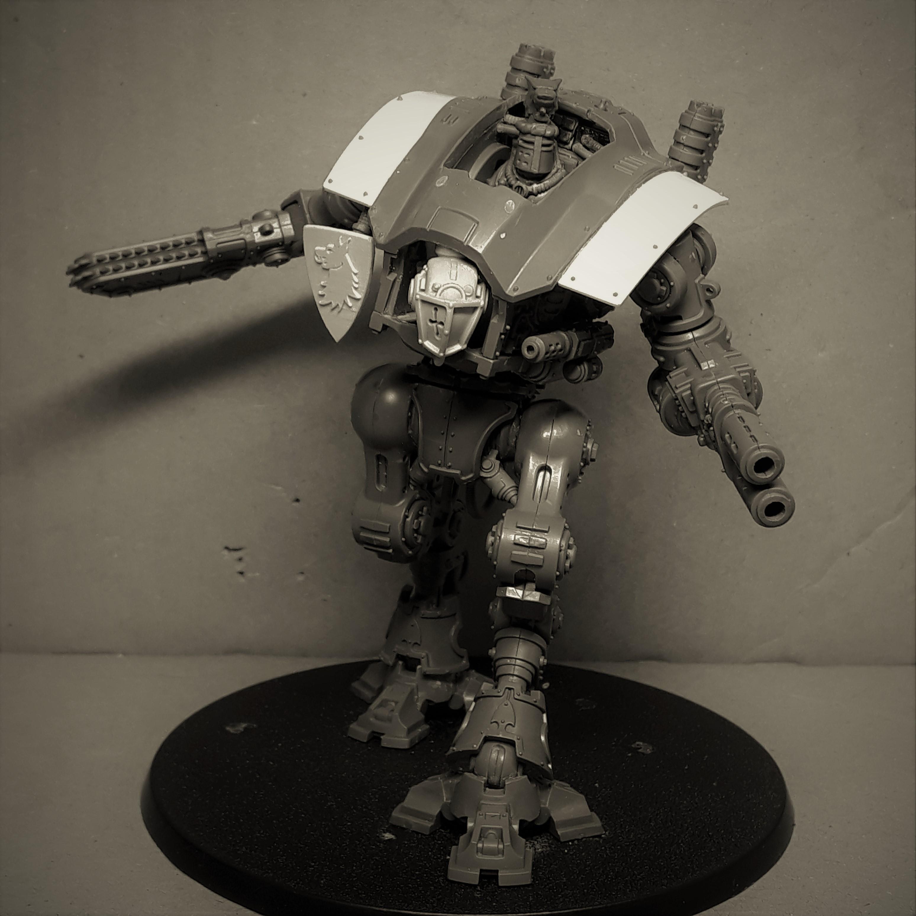 Armiger Warglaive, Armiger Warglaives, Conversion, Imperial Knight, Imperial Knight Heads, Kitbash, Knight Armiger, Mini Knight, Mini Knights, Warhammer 40,000