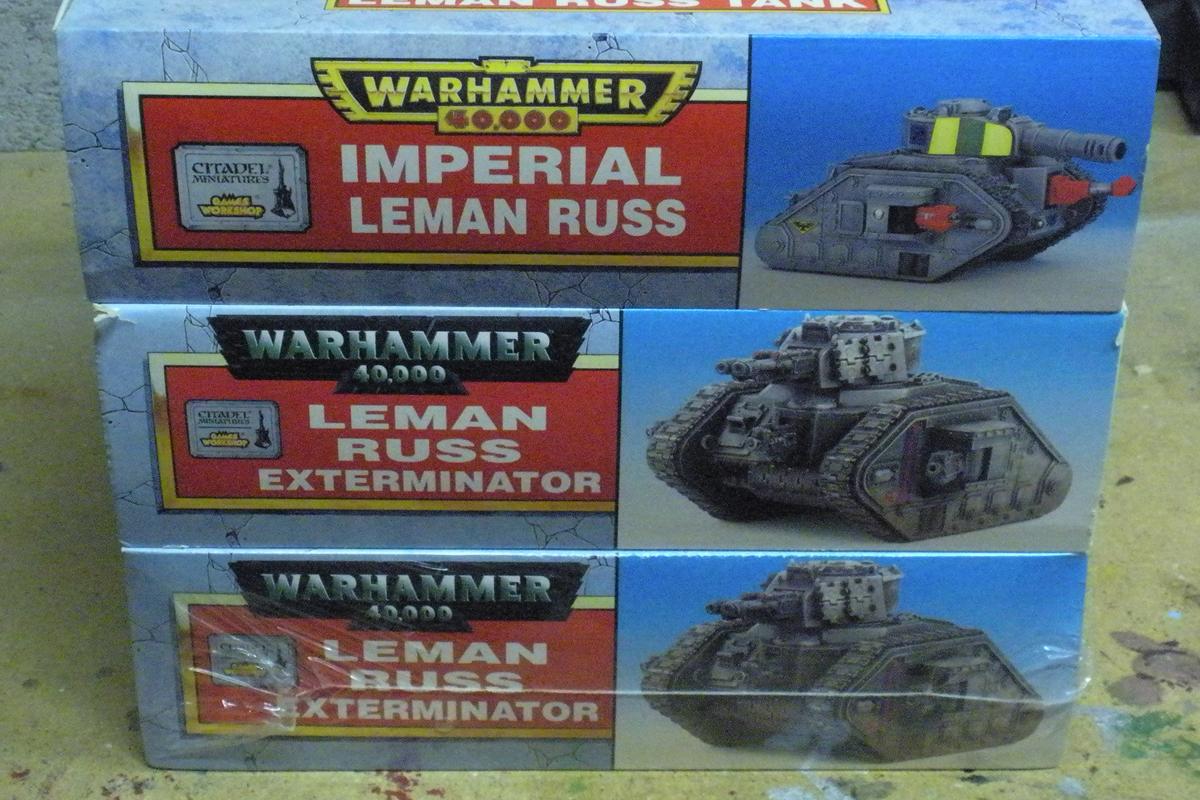 Citadel, Exterminator, Imperial Guard, Leman Russ, Plastic, Warhammer 40,000