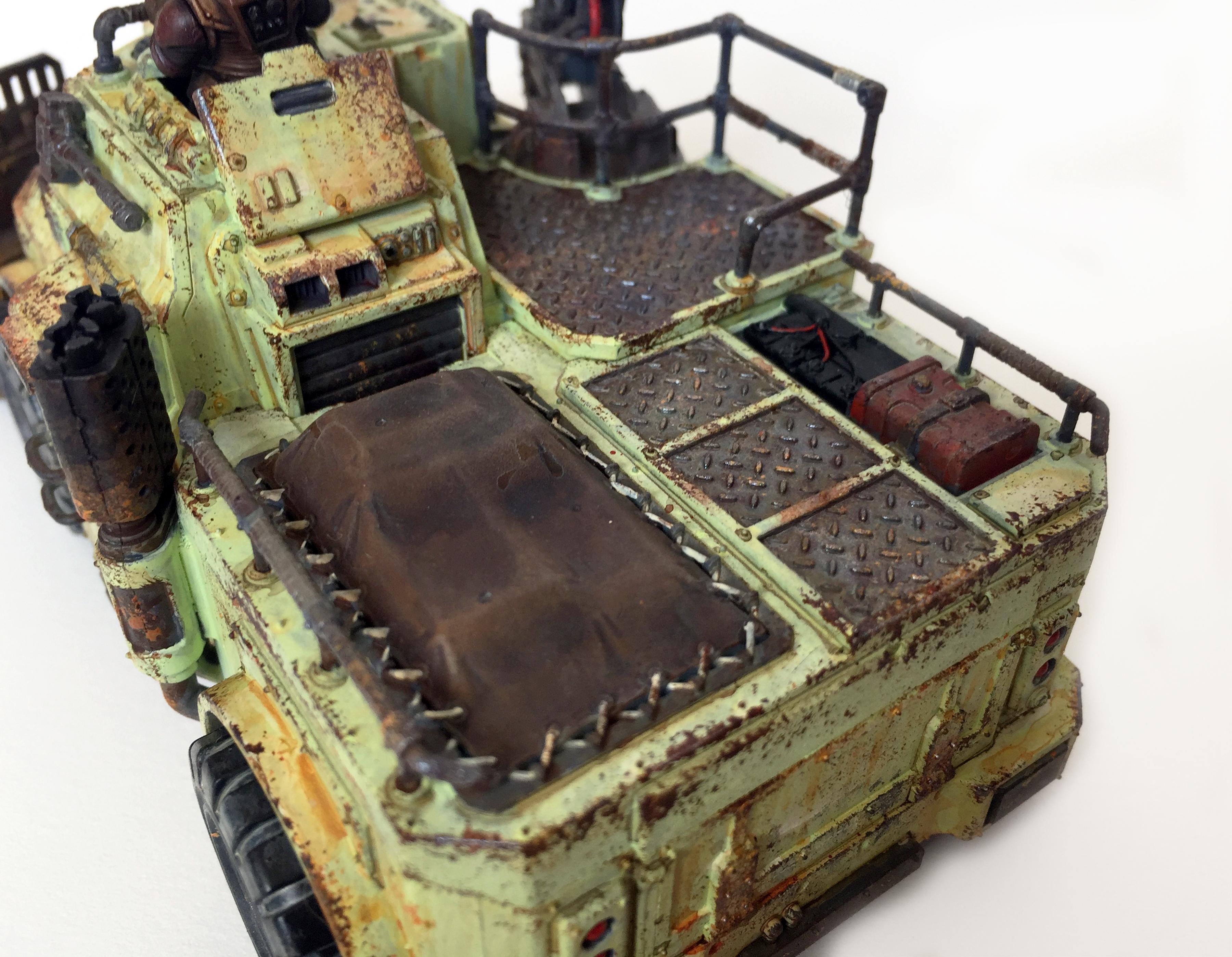 Genestealer Cult, Goliath Rockgrinder, Truck, Vehicle
