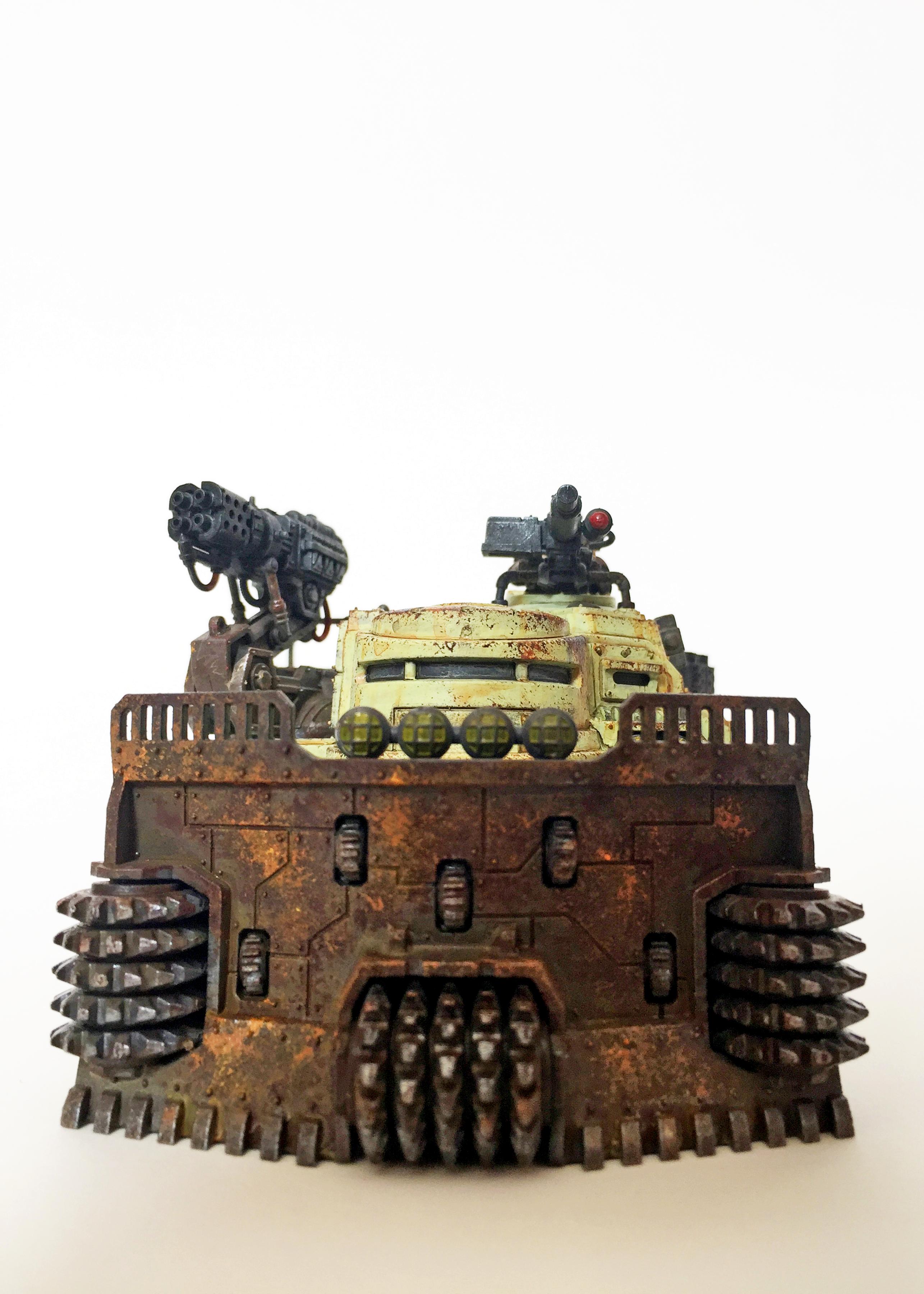 Genestealer Cult, Goliath Rockgrinder, Truck, Vehicle