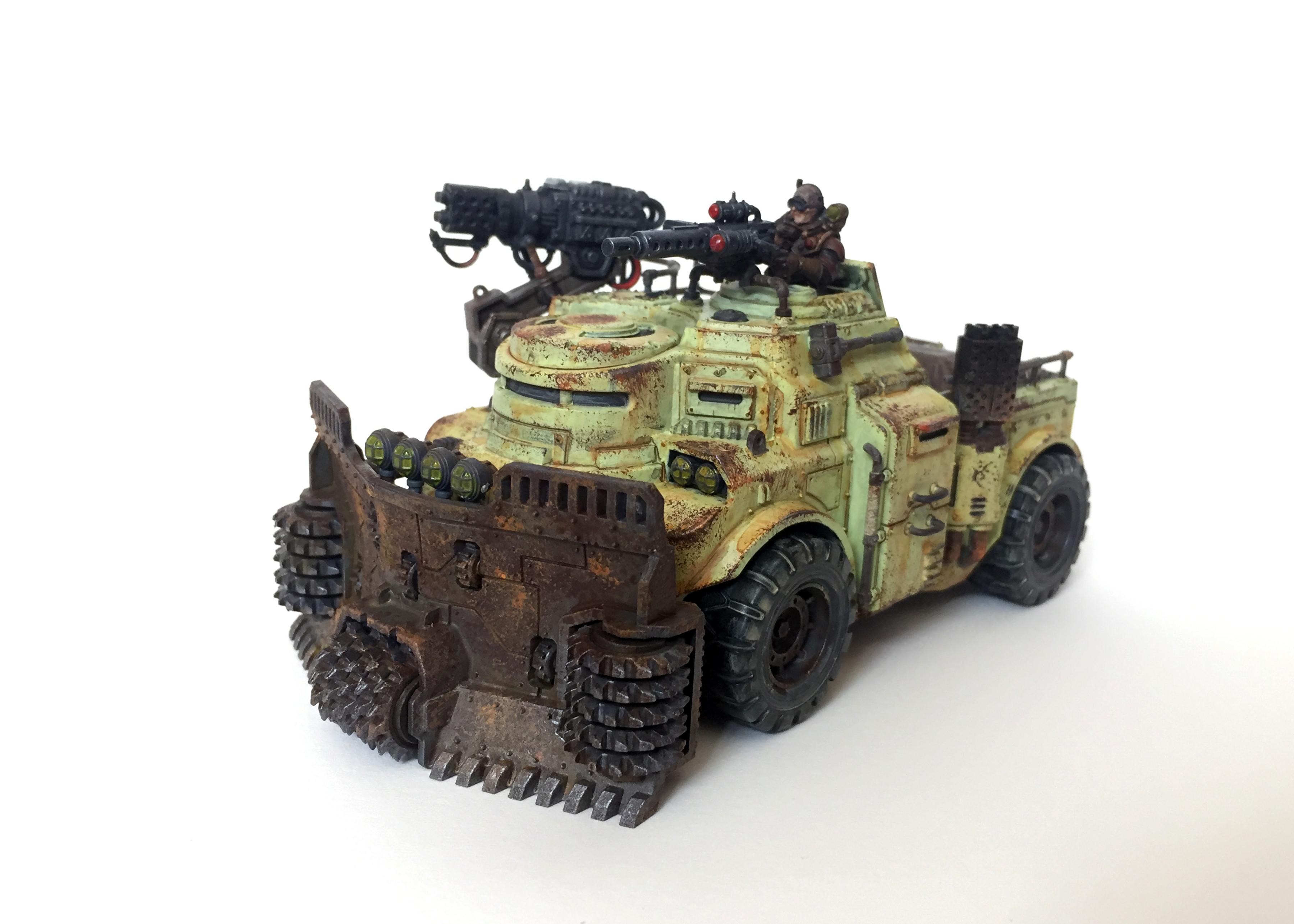 Genestealer Cult, Goliath Rockgrinder, Truck, Vehicle