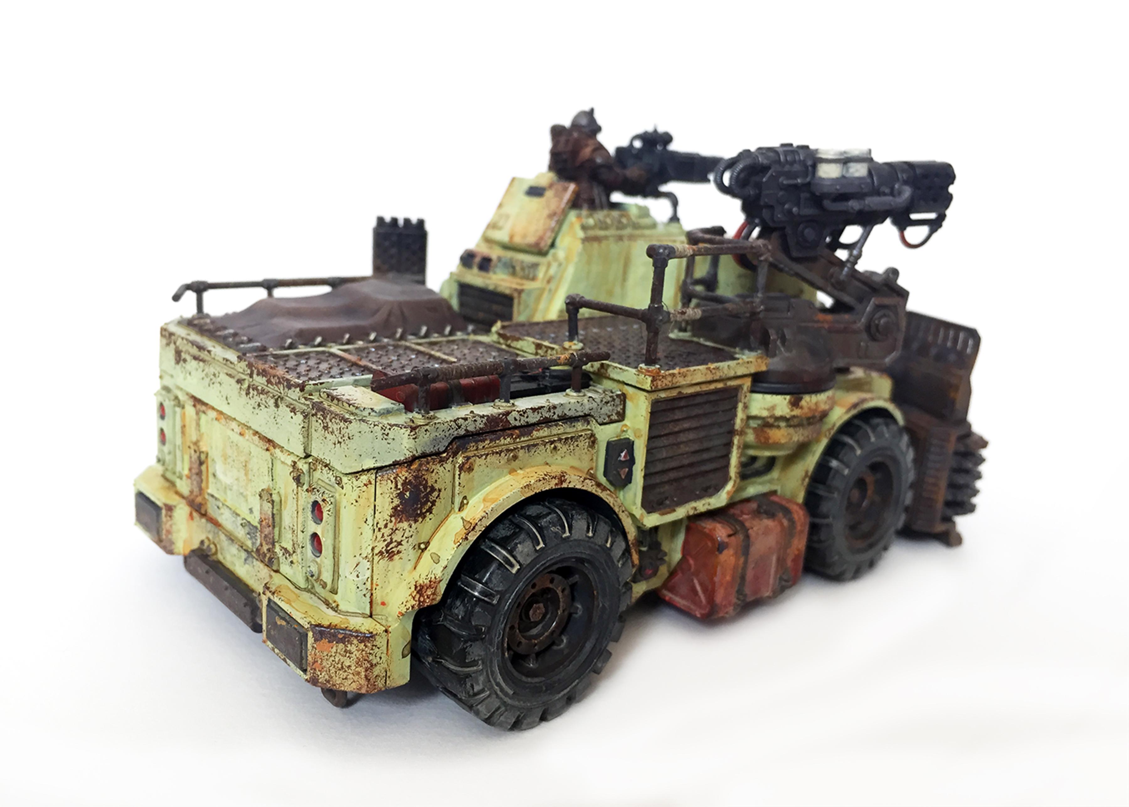 Genestealer Cult, Goliath Rockgrinder, Truck, Vehicle