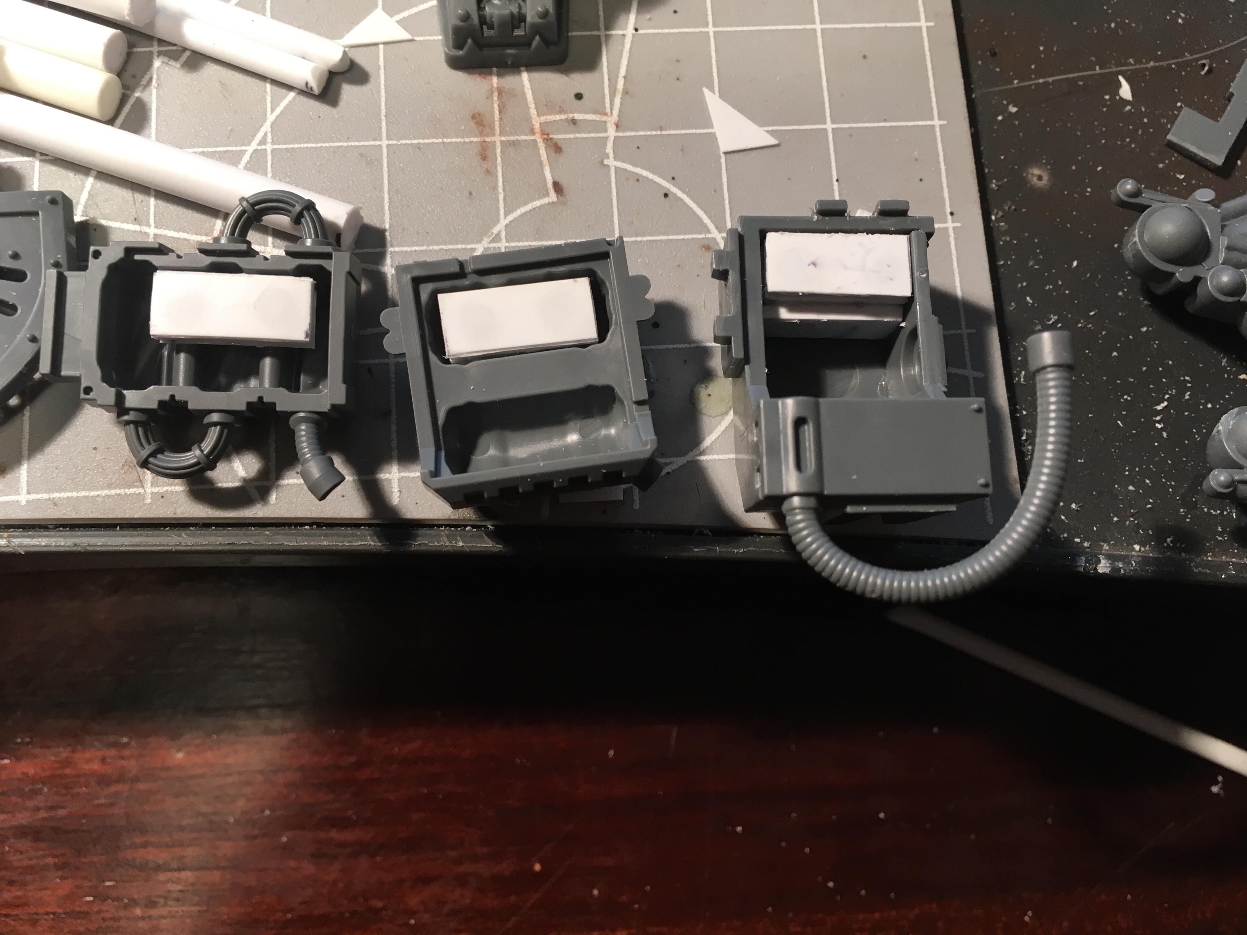 Imperial Knights, Magnetisation, Questoris, Warhammer 40,000, Work In Progress