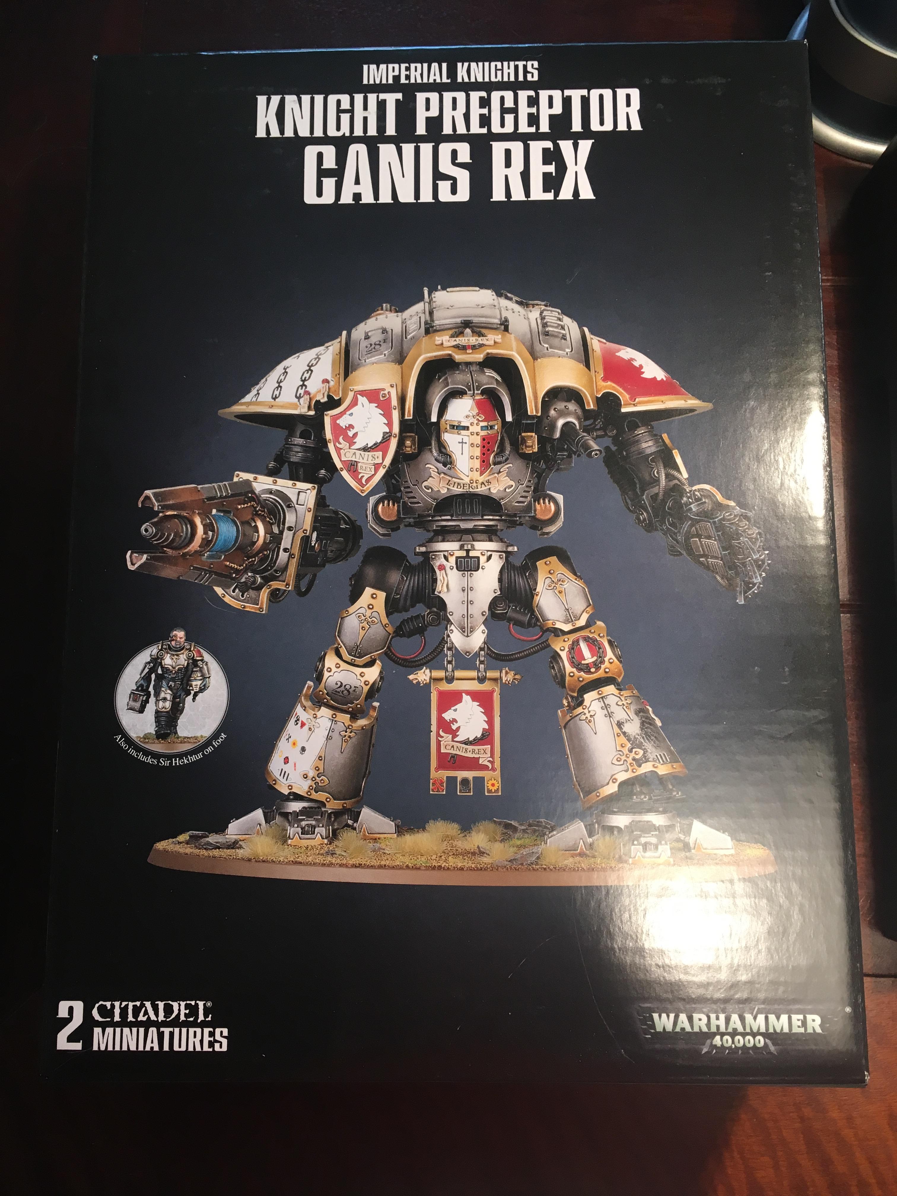 Imperial Knights, Questoris, Warhammer 40,000, Work In Progress