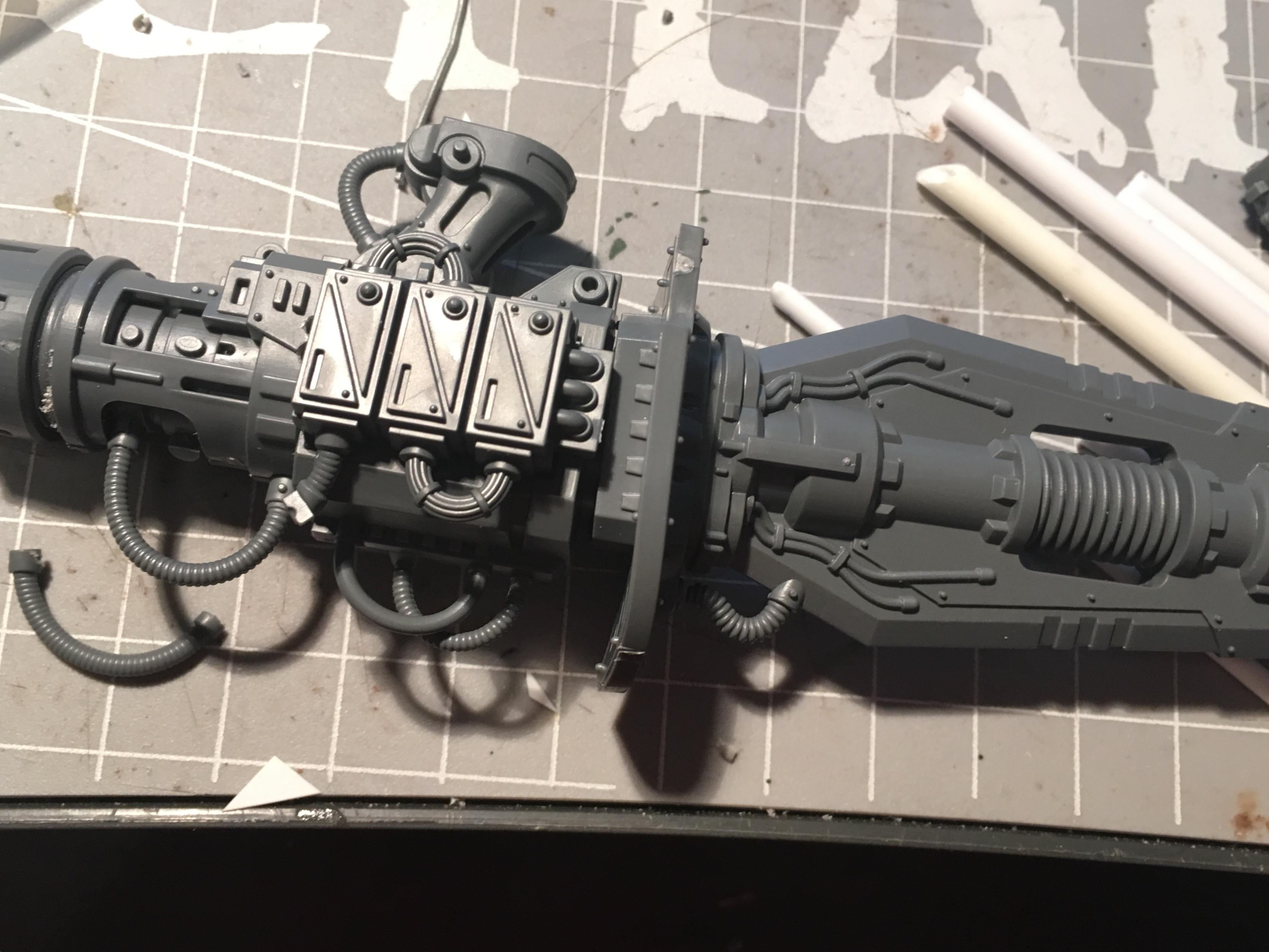 Imperial Knights, Magnetisation, Questoris, Warhammer 40,000, Work In Progress