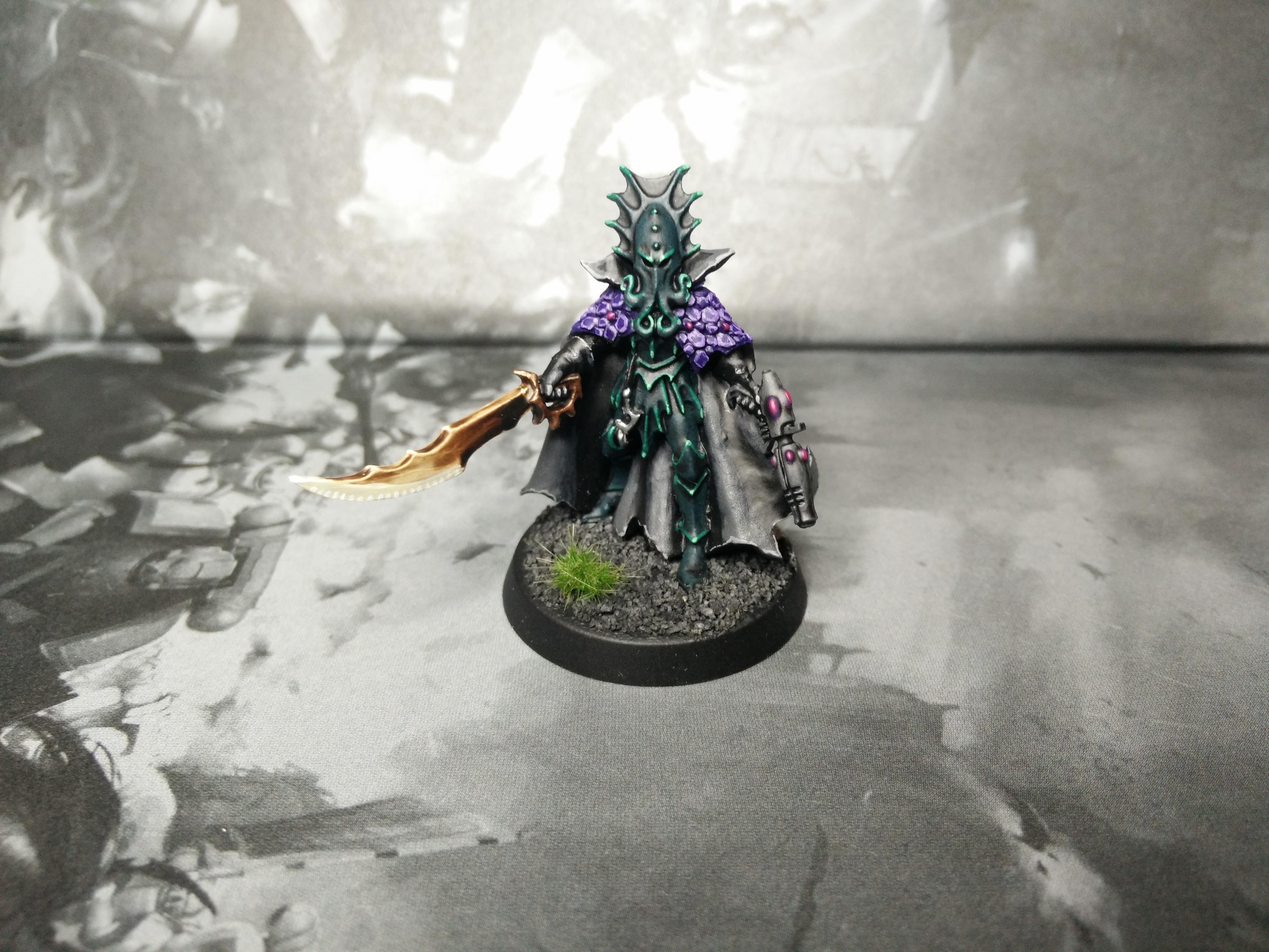 Archon, Conversion, Dark Eldar, Drukhari, Lokhir Fellheart