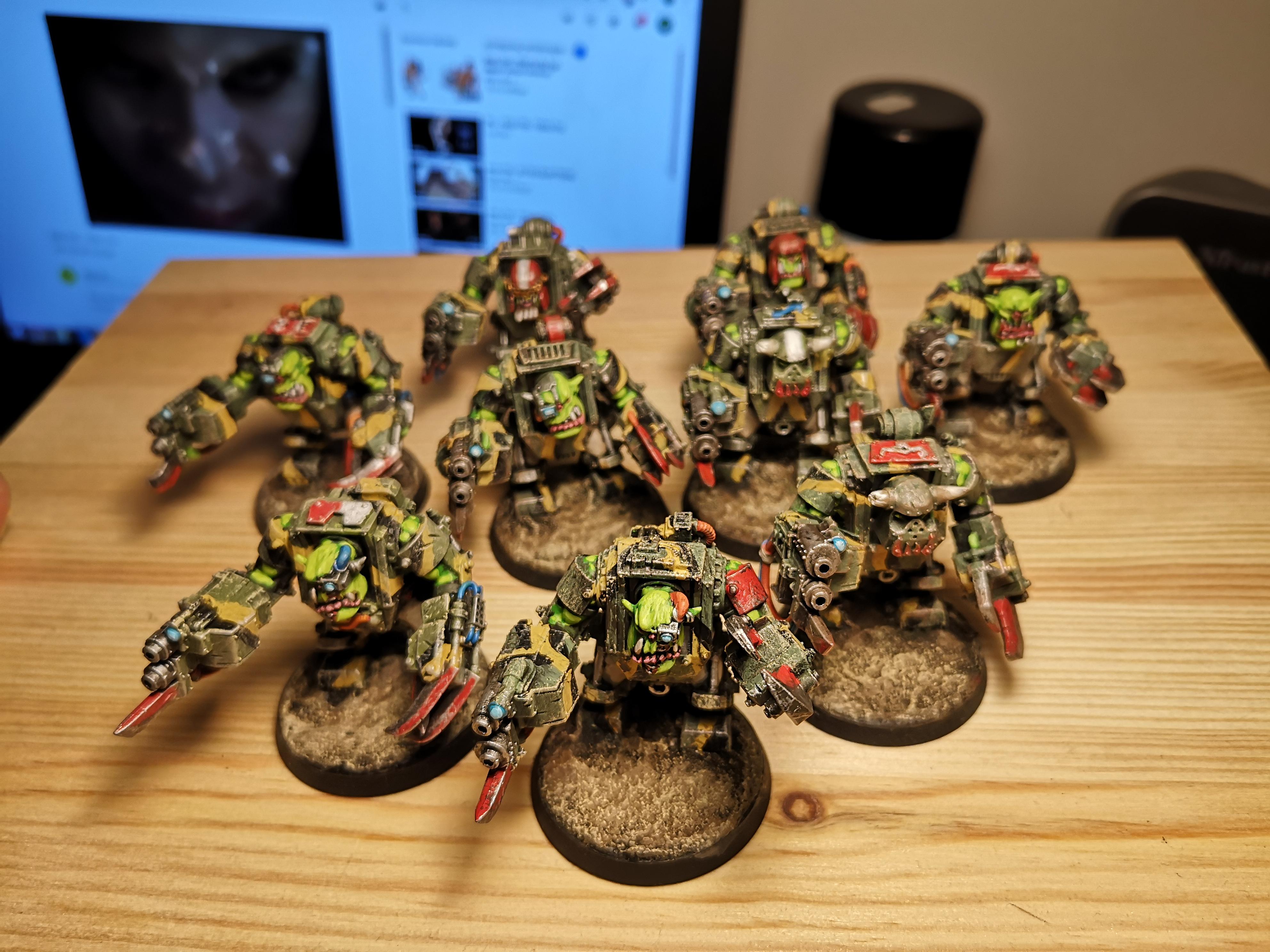 Armor, Blood Axe, Camouflage, Meganobz