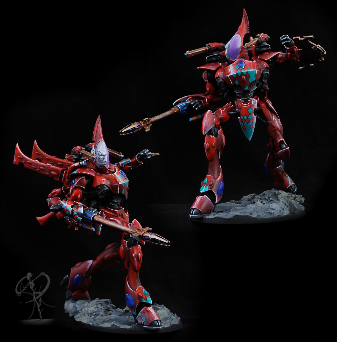 Conversion, Eldar, Freehand, Knights, Magnet, Non-Metallic Metal, Titan, Wraithknight