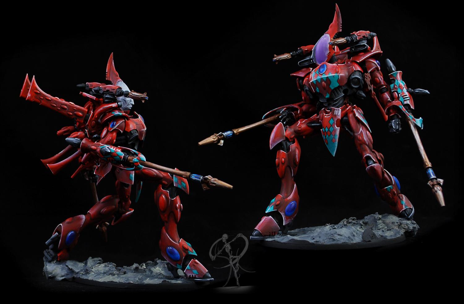 Conversion, Eldar, Freehand, Knights, Magnet, Non-Metallic Metal, Titan, Wraithknight