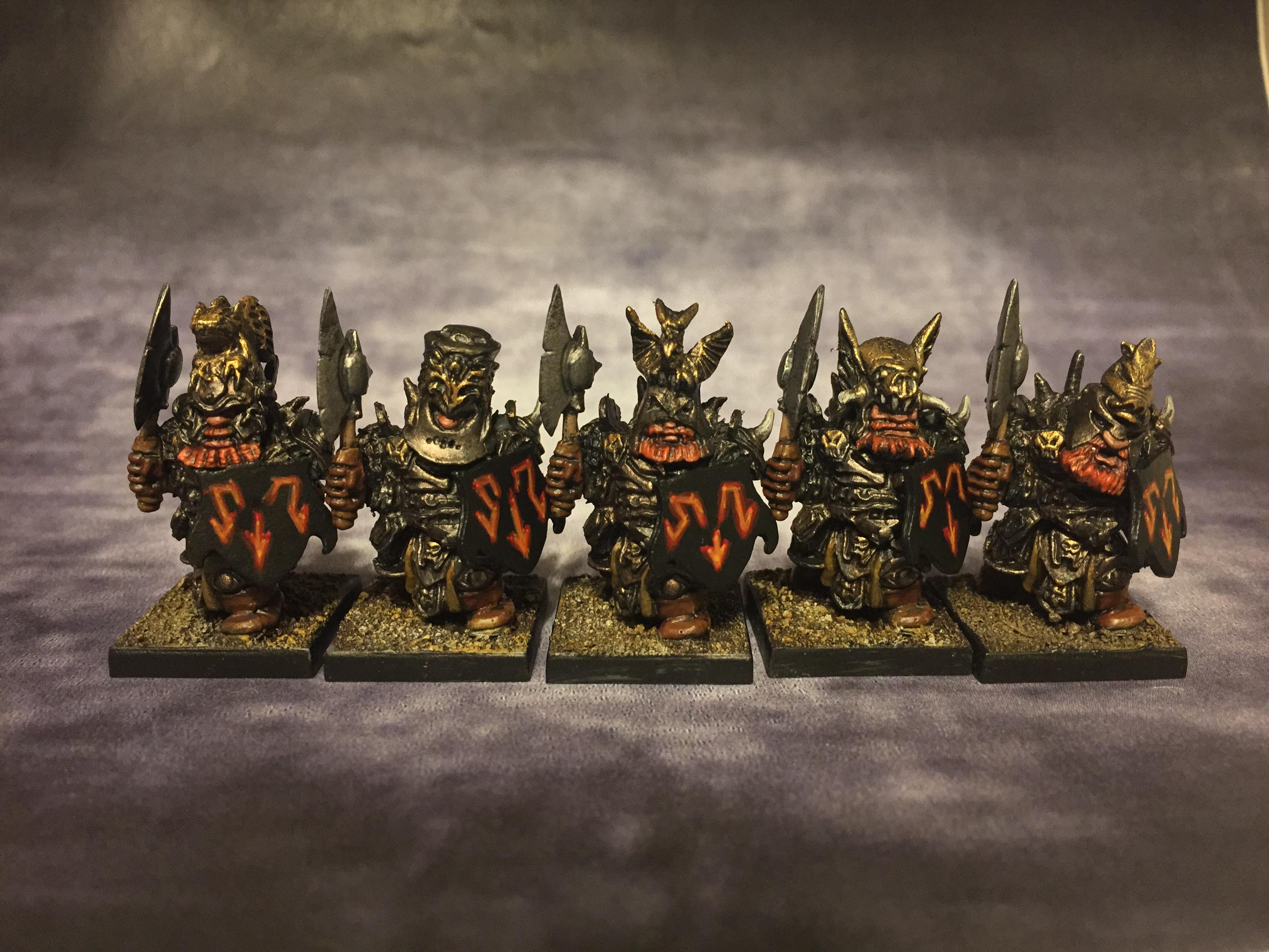 Abyssal, Chaos, Dwarves, January 2019, Mantic, Restic