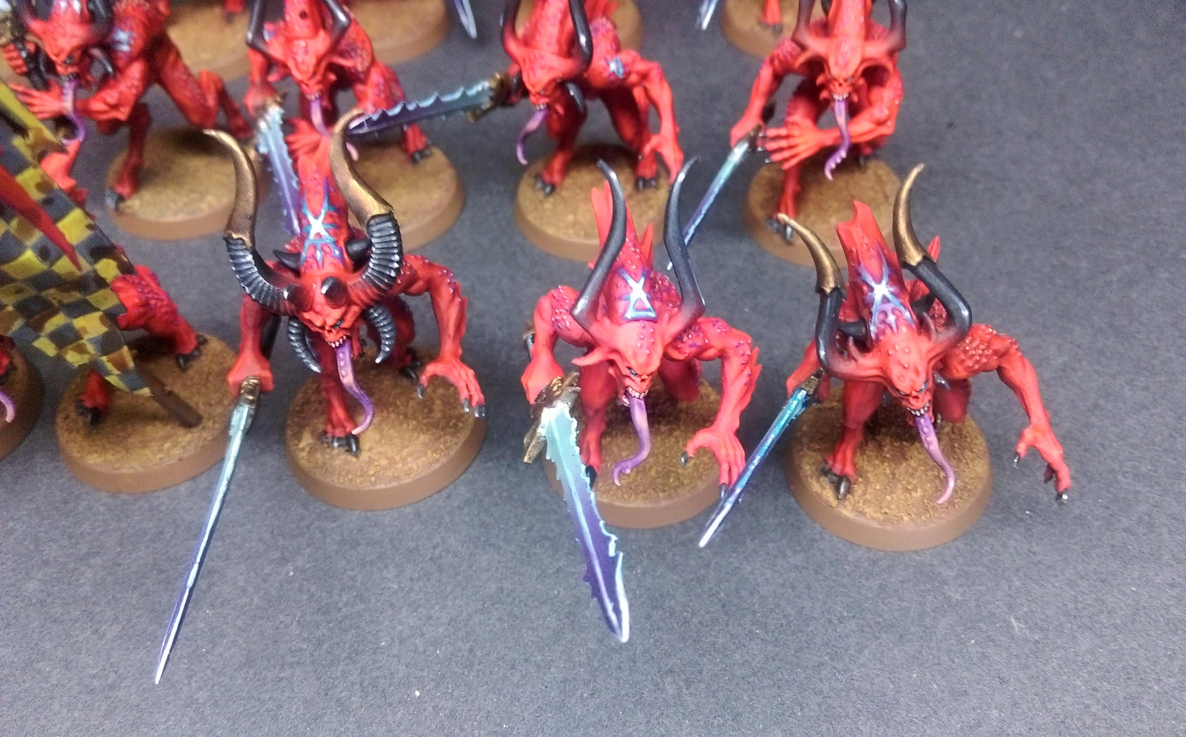 Age Of Sigmar, Bloodletters, Chaos, Daemons, Khorne, Warhammer 40,000