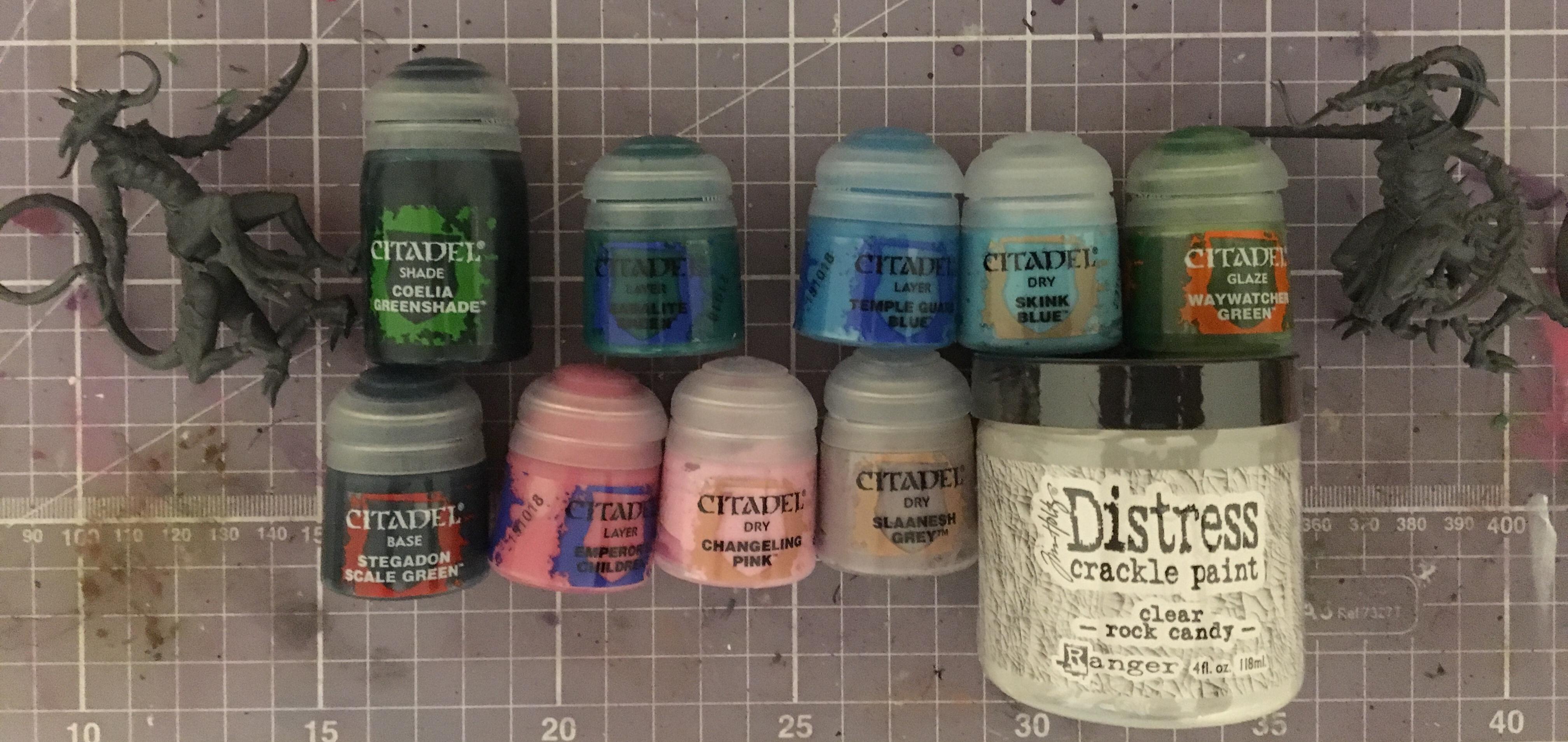 Crackle Paint finally arrived!