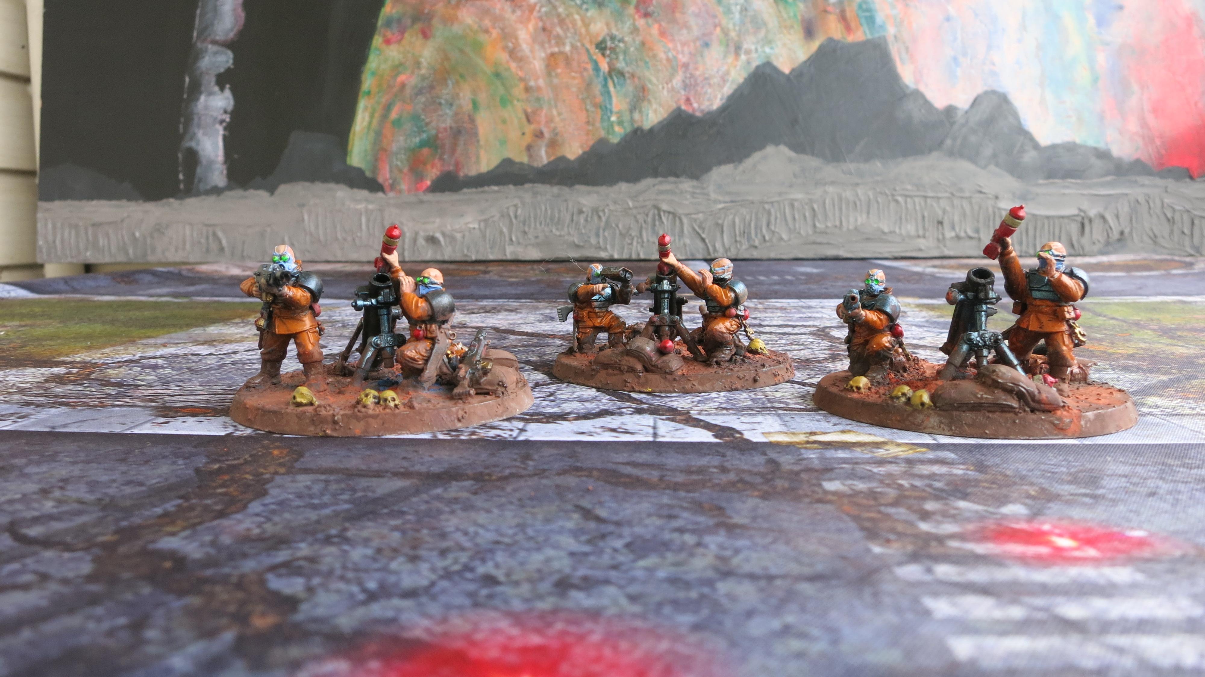 Brood Brothers, Genestealer Cult, Heavy Weapons Squad, Mortar