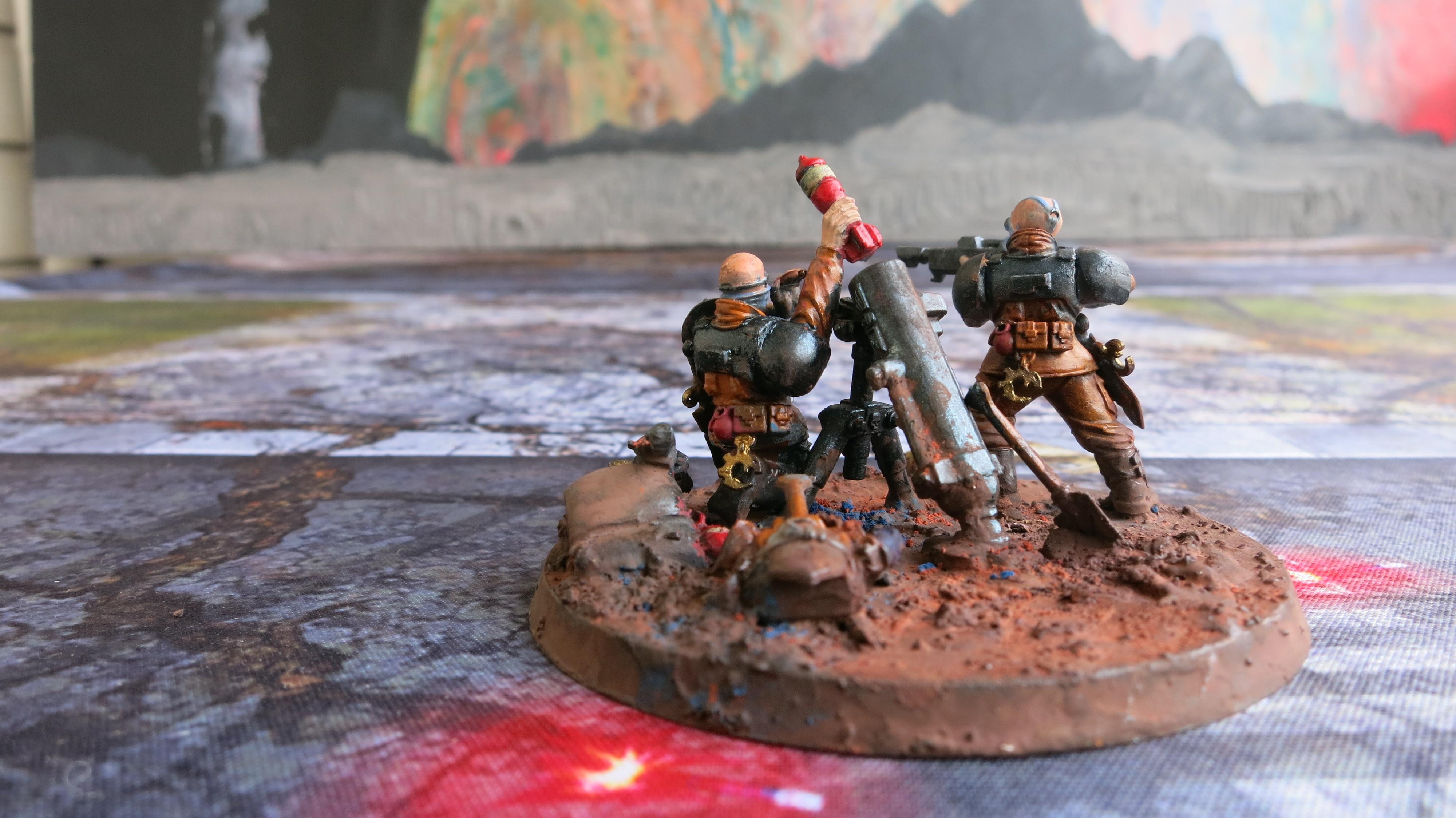 Brood Brothers, Genestealer Cult, Heavy Weapons Squad, Mortar