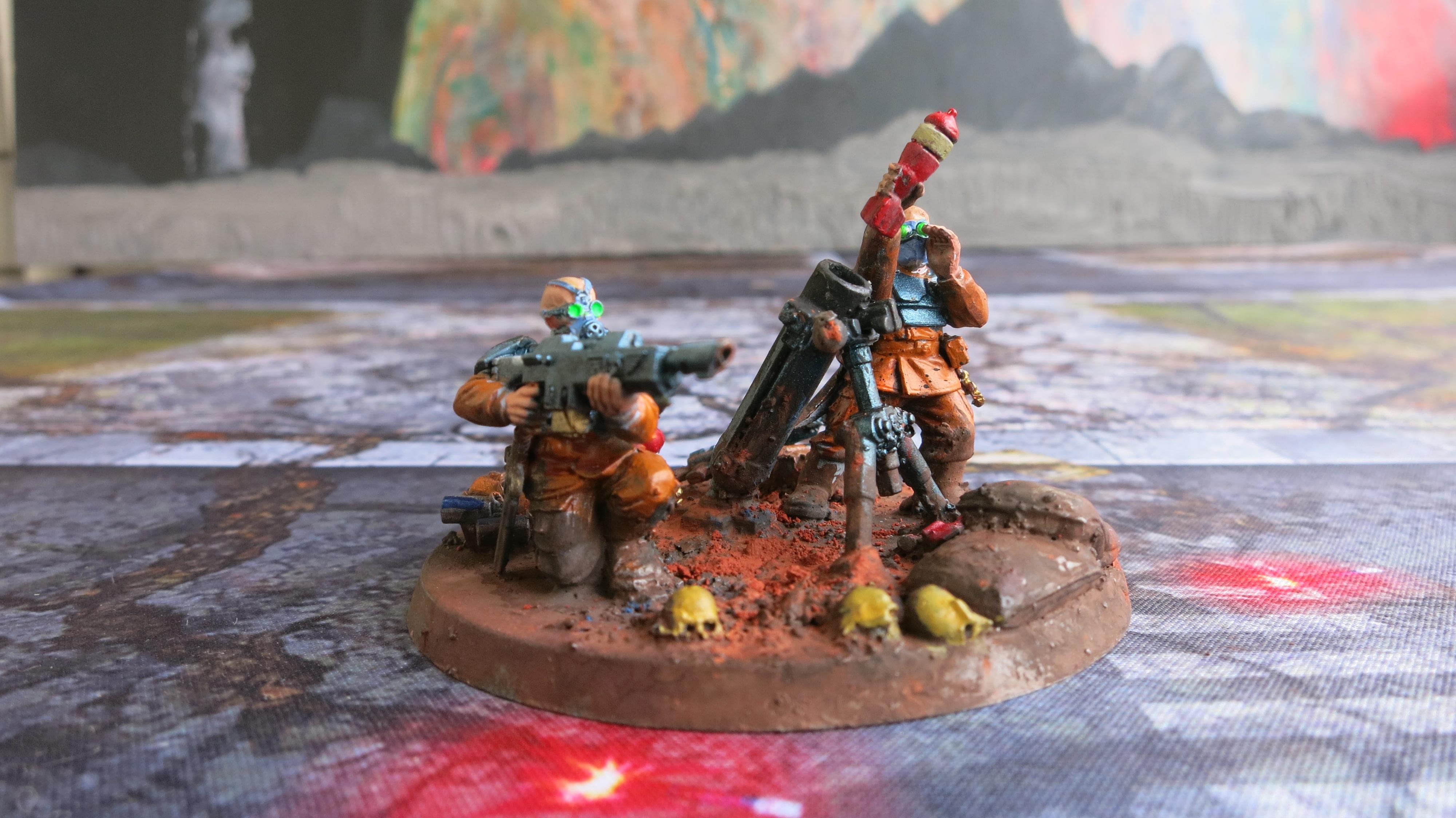 Brood Brothers, Genestealer Cult, Heavy Weapons Squad, Mortar
