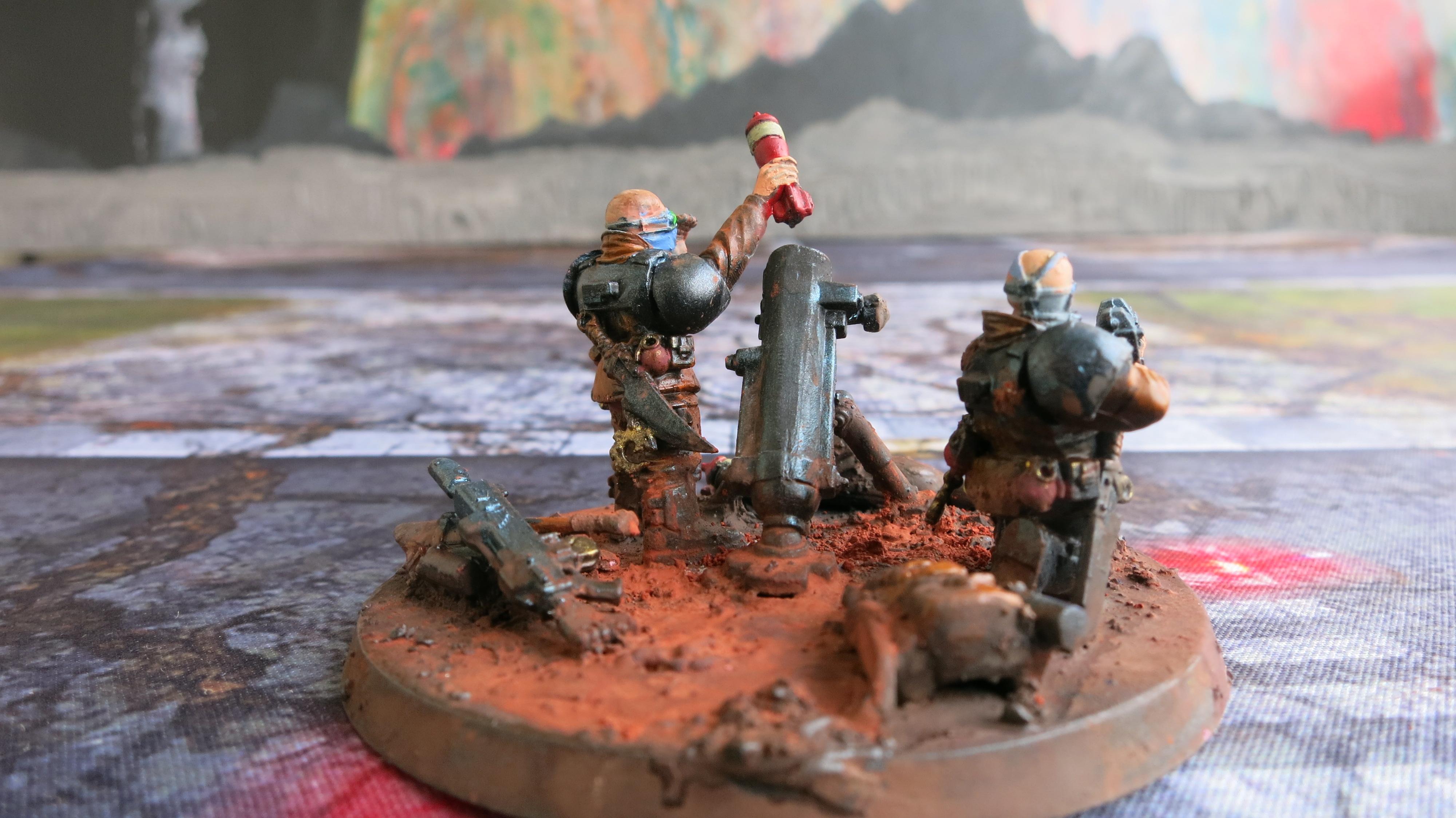 Brood Brothers, Genestealer Cult, Heavy Weapons Squad, Mortar