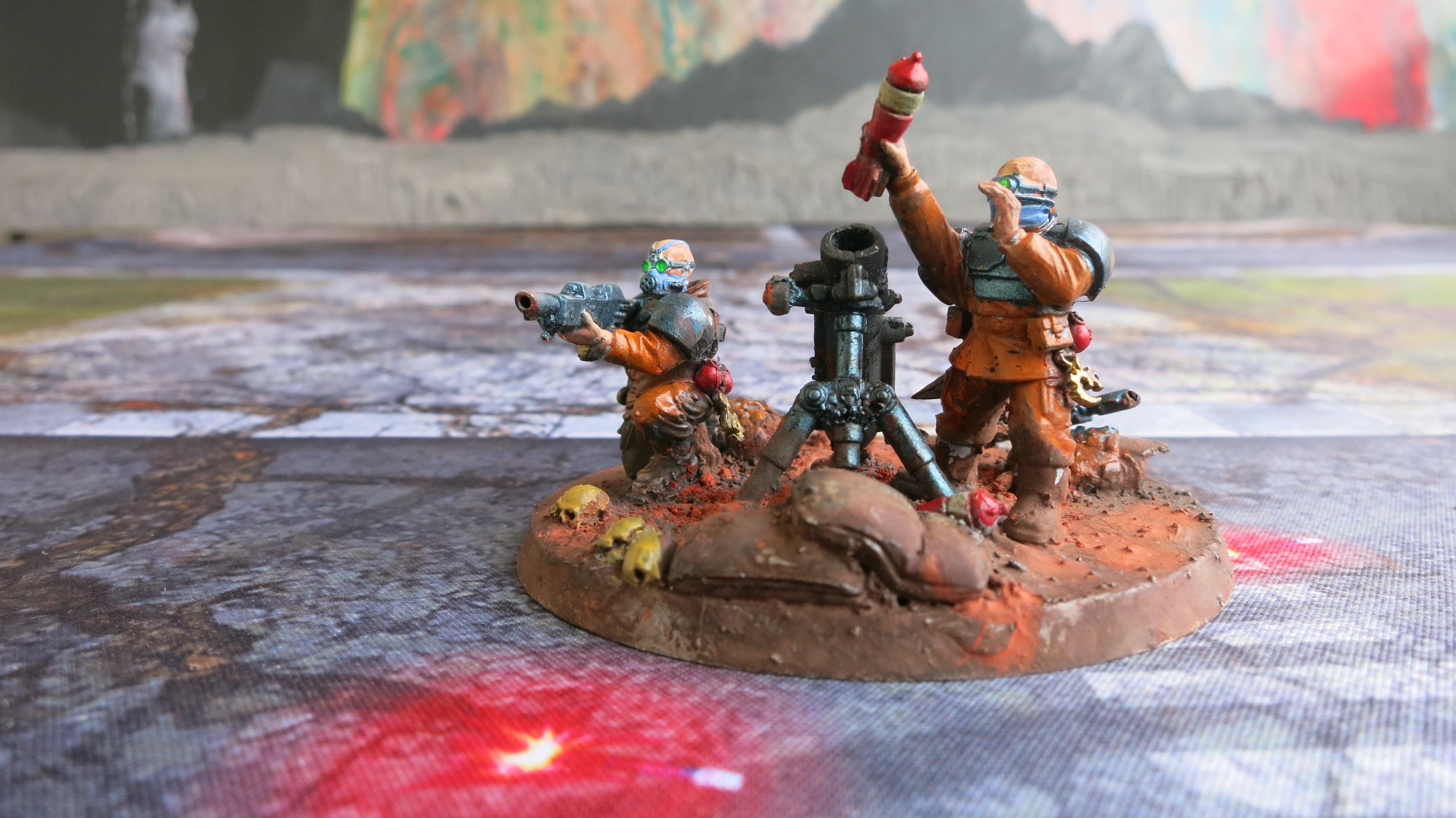 Brood Brothers, Genestealer Cult, Heavy Weapons Squad, Mortar