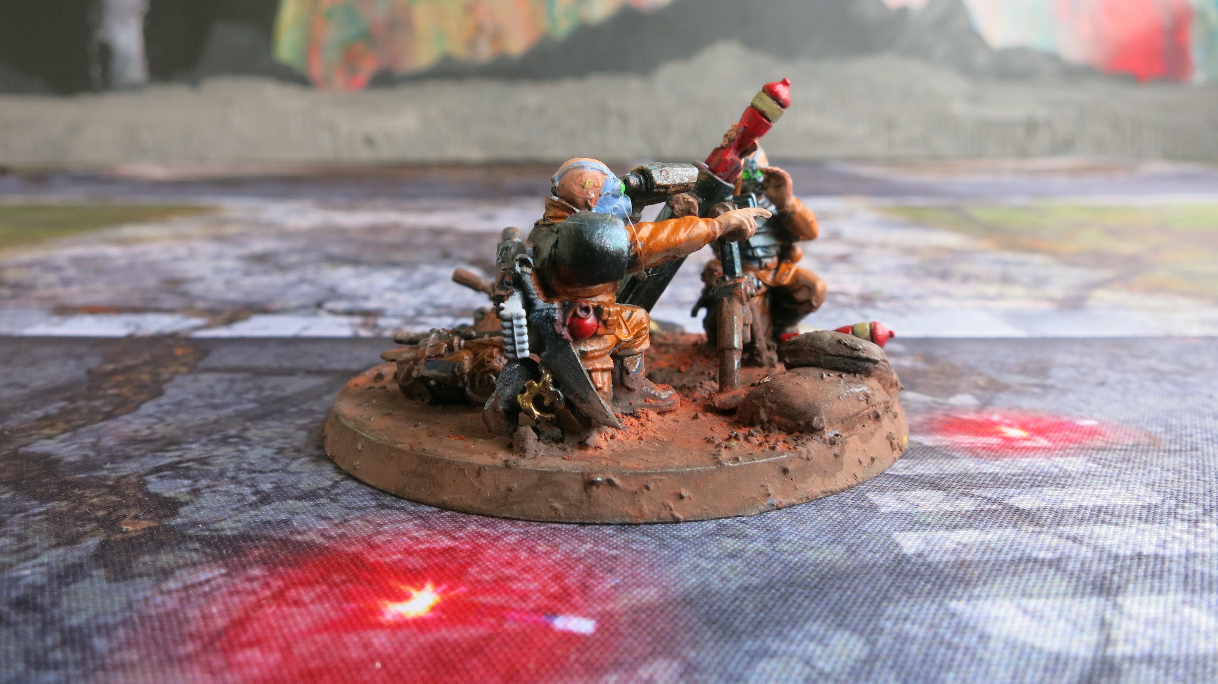 Brood Brothers, Genestealer Cult, Heavy Weapons Squad, Mortar