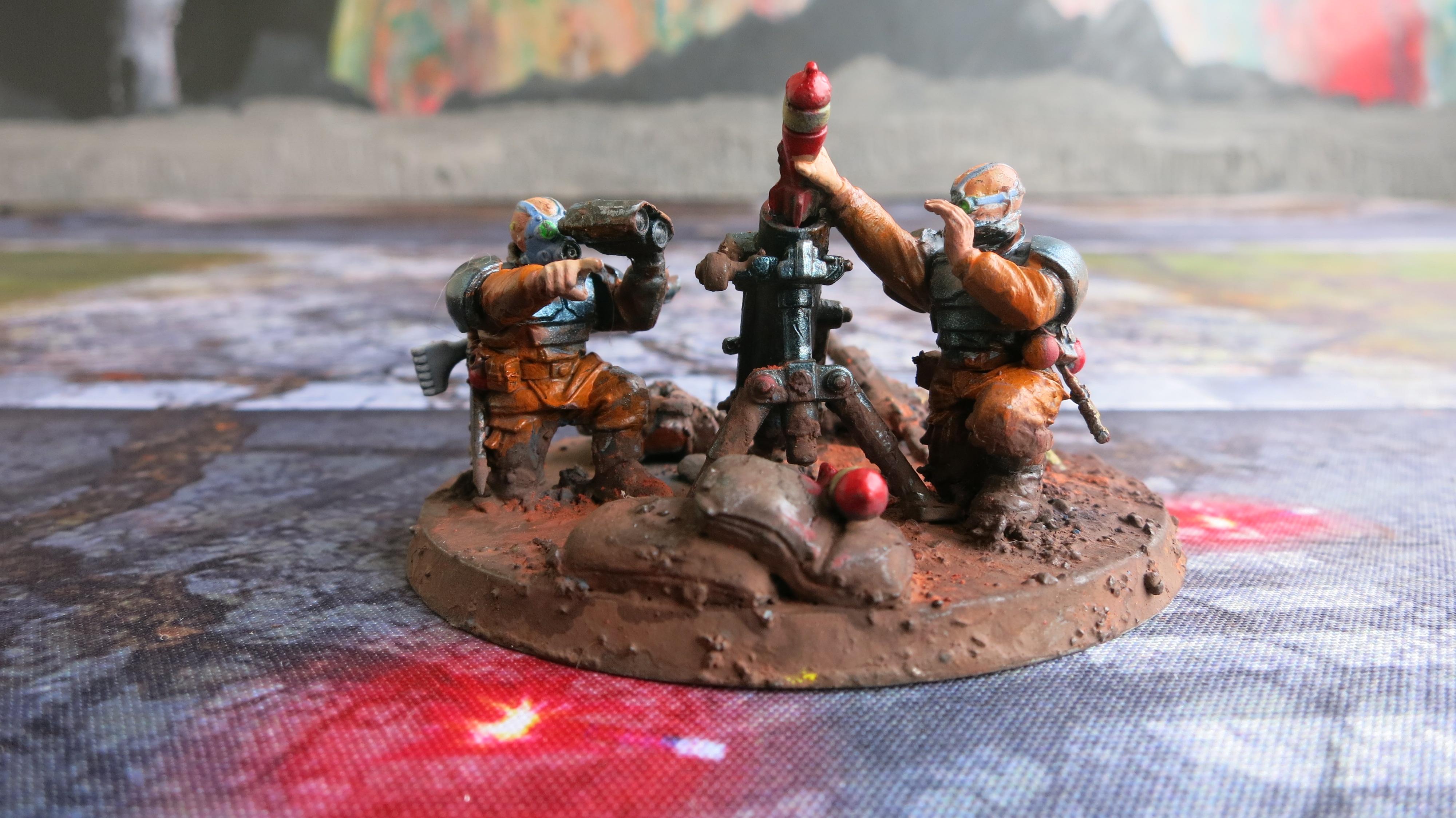 Brood Brothers, Genestealer Cult, Heavy Weapons Squad, Mortar