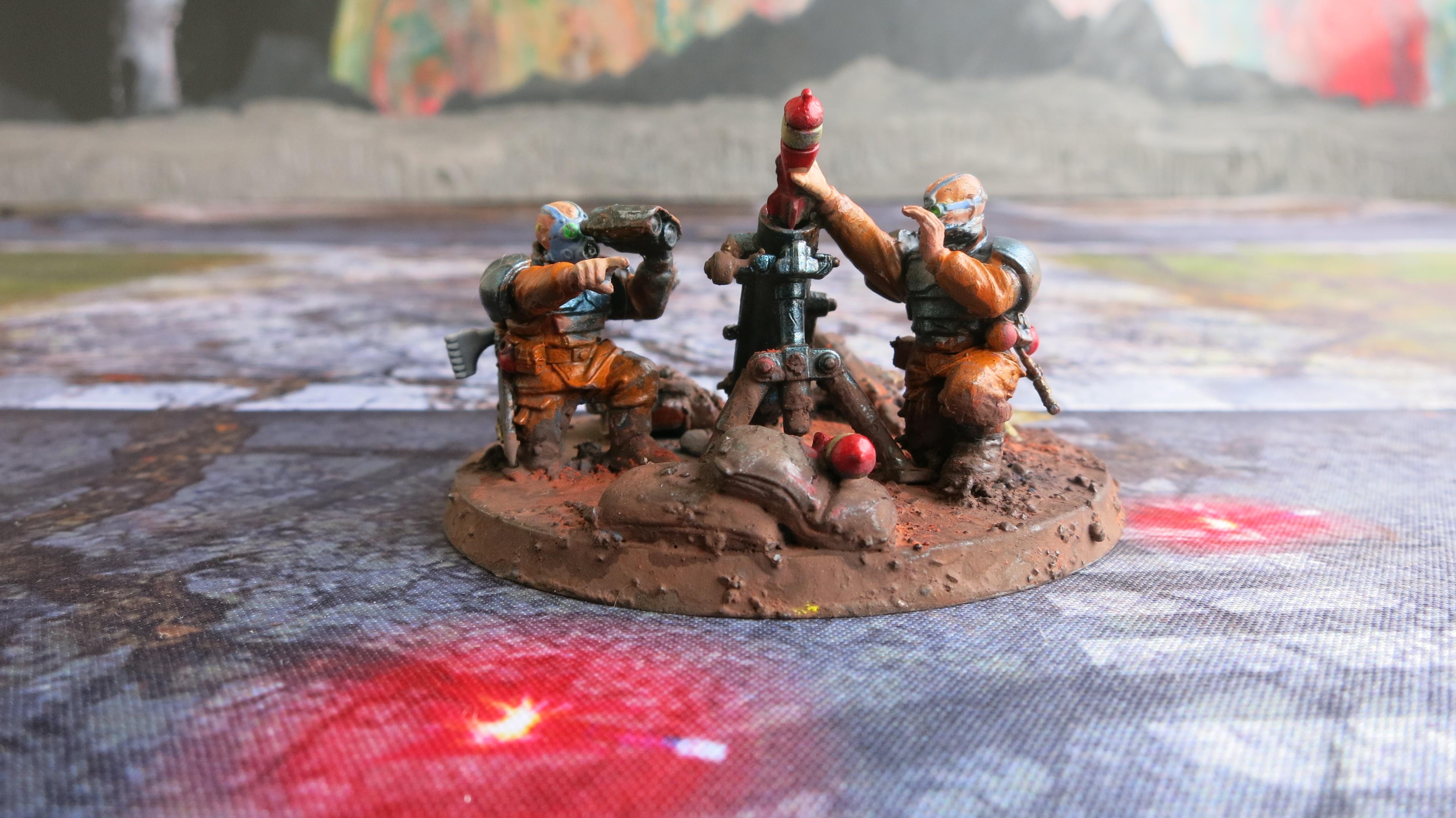 Brood Brothers, Genestealer Cult, Heavy Weapons Squad, Mortar