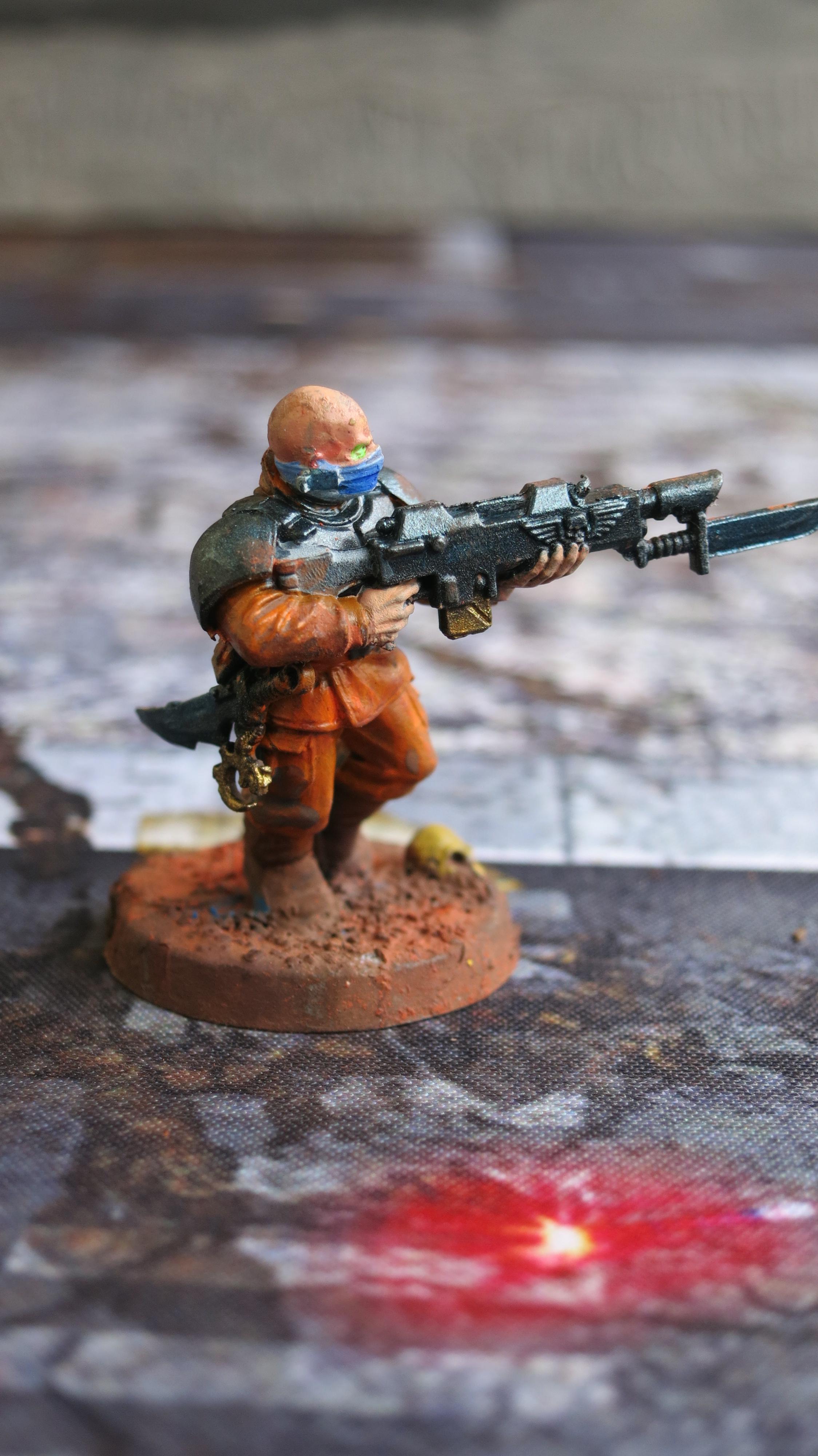 Brood Brothers, Genestealer Cult, Guardsmen, Infantry Squad, Lasgun