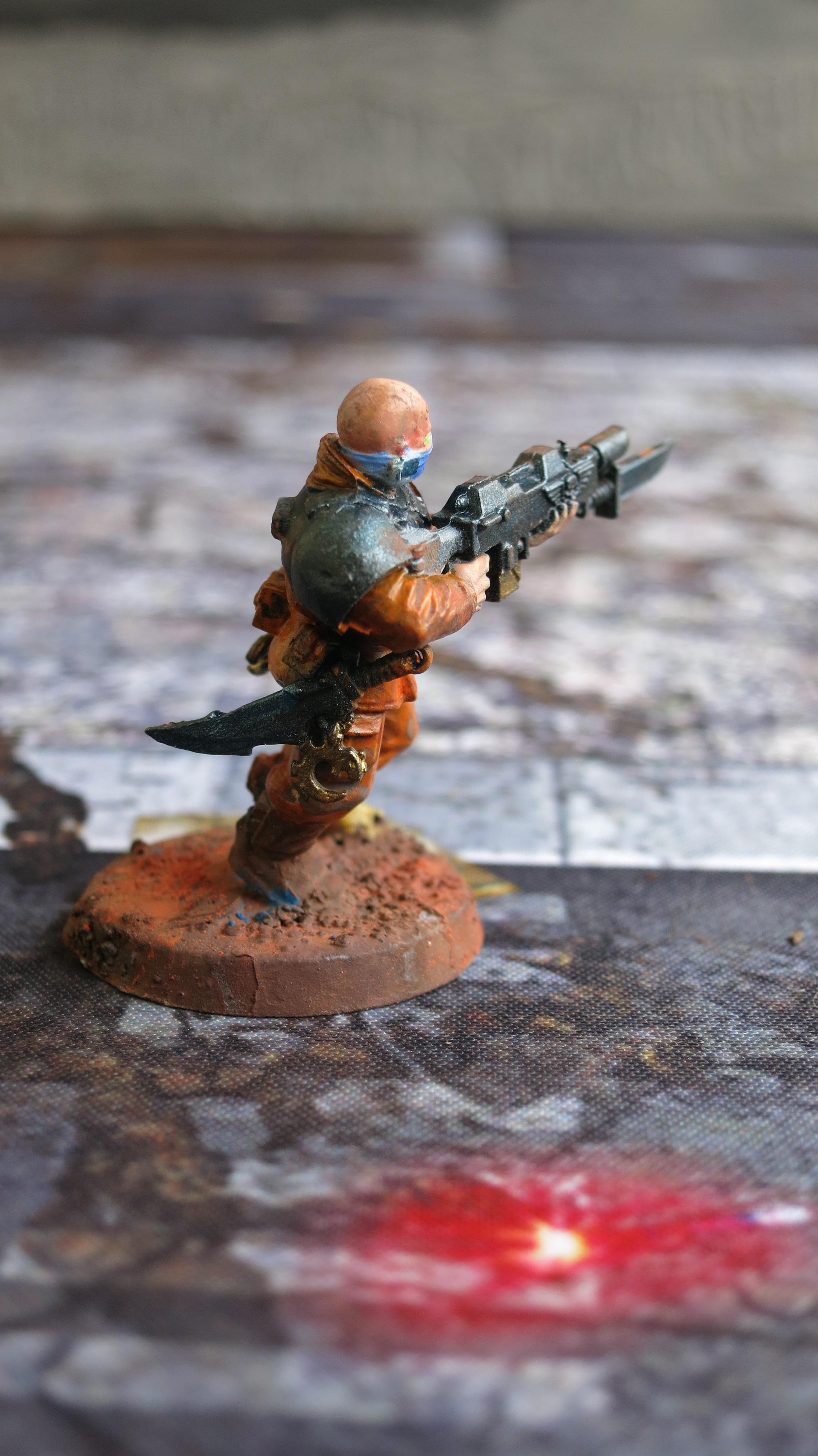 Brood Brothers, Genestealer Cult, Guardsmen, Infantry Squad, Lasgun