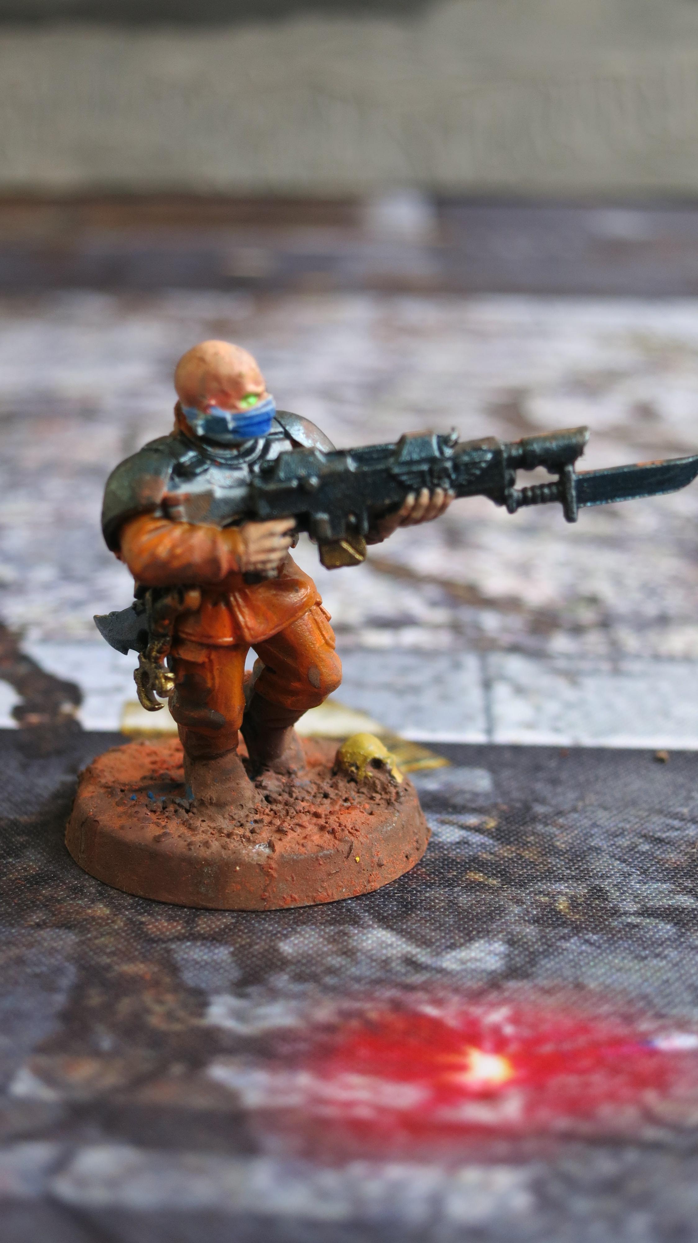 Brood Brothers, Genestealer Cult, Guardsmen, Infantry Squad, Lasgun