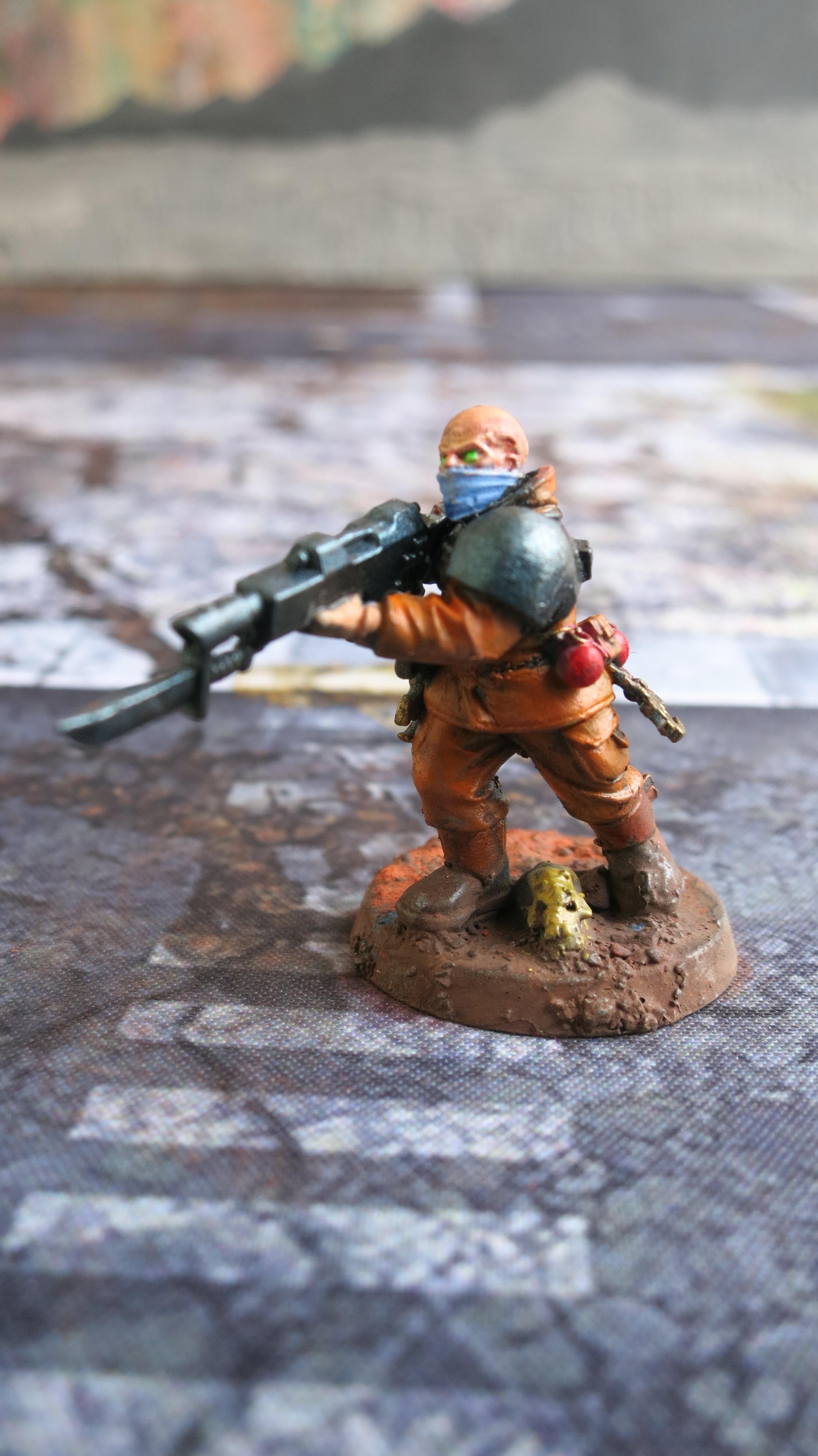 Brood Brothers, Genestealer Cult, Guardsmen, Infantry Squad, Lasgun