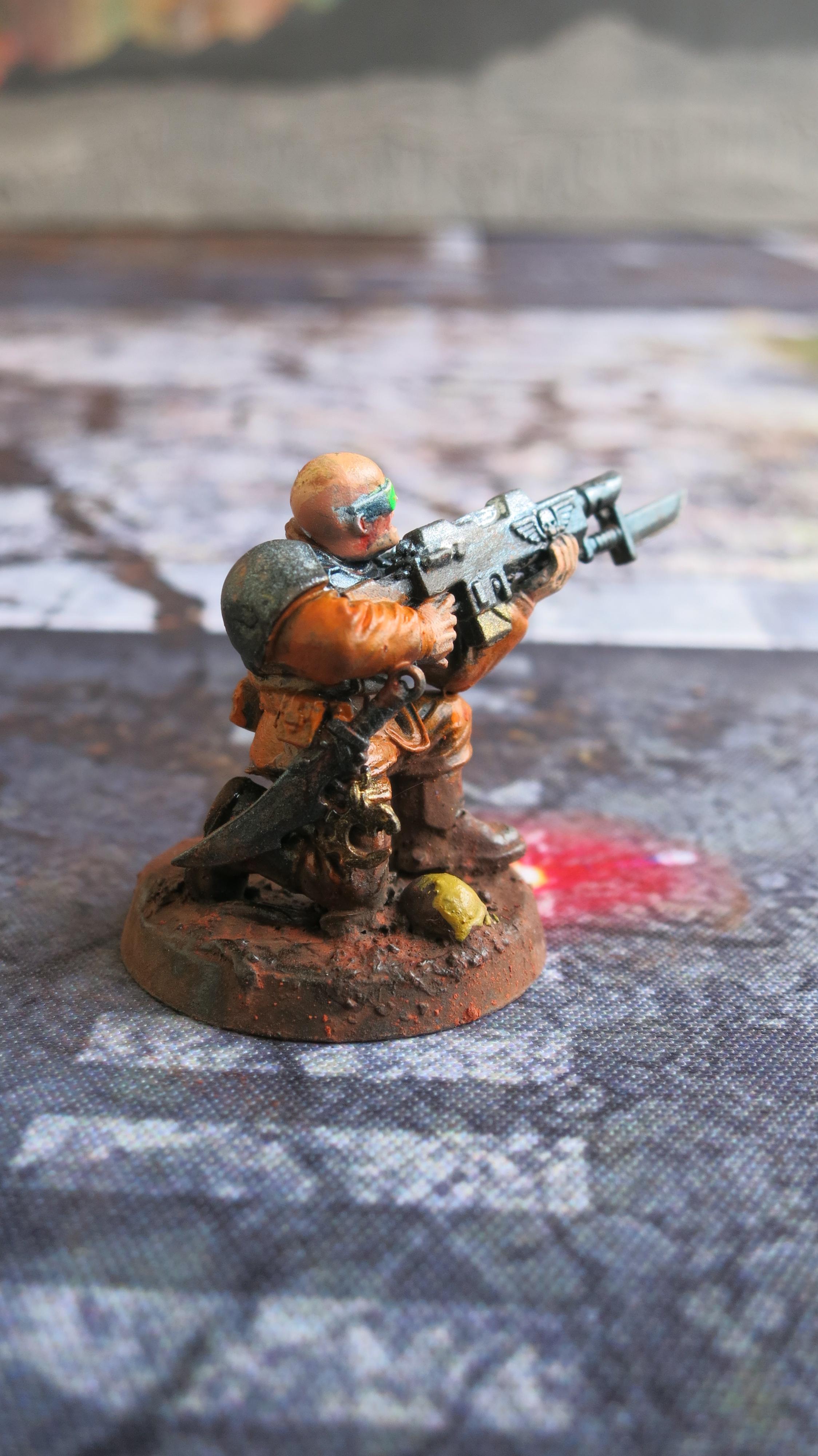 Brood Brothers, Genestealer Cult, Guardsmen, Infantry Squad, Lasgun