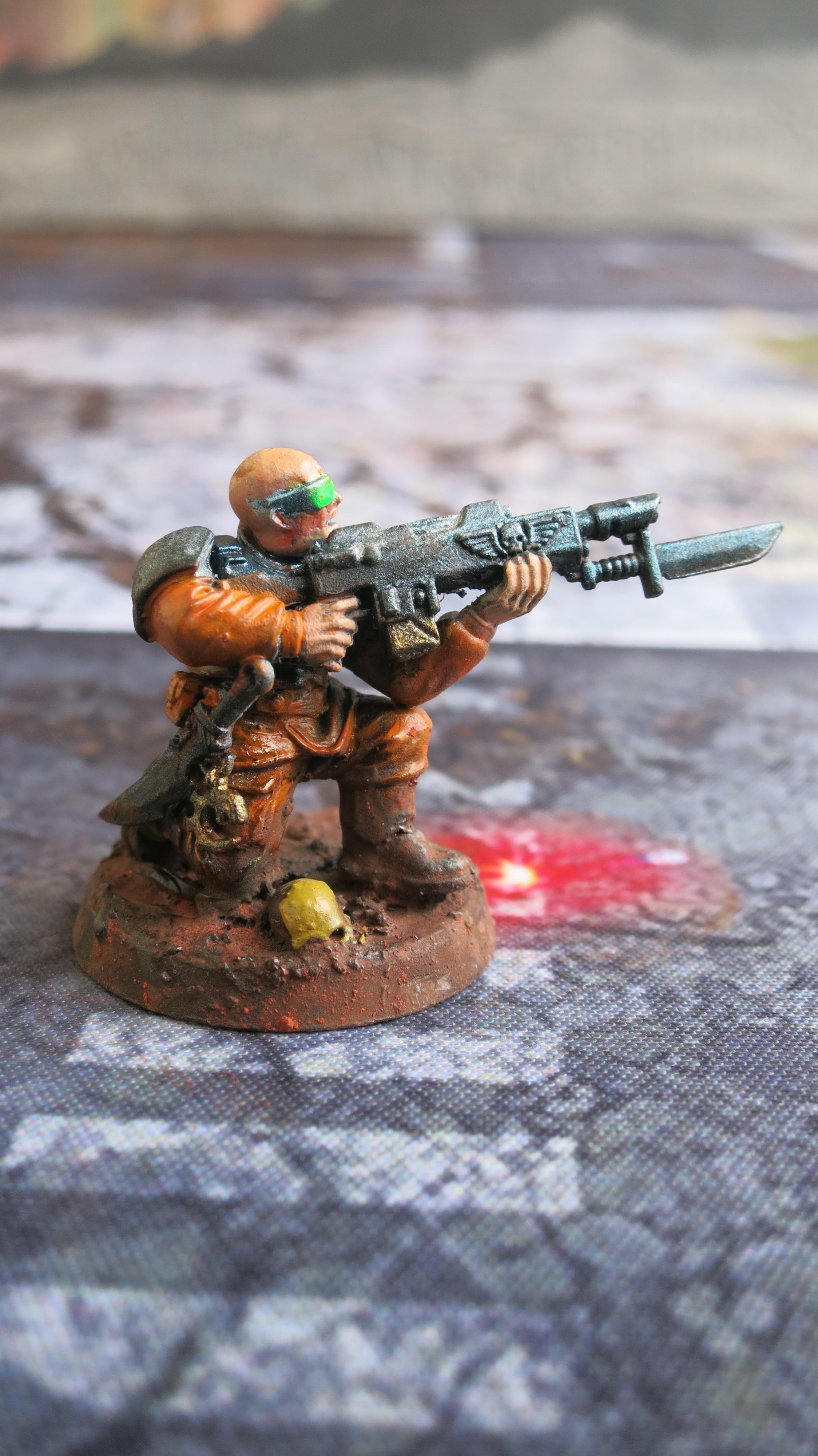 Brood Brothers, Genestealer Cult, Guardsmen, Infantry Squad, Lasgun