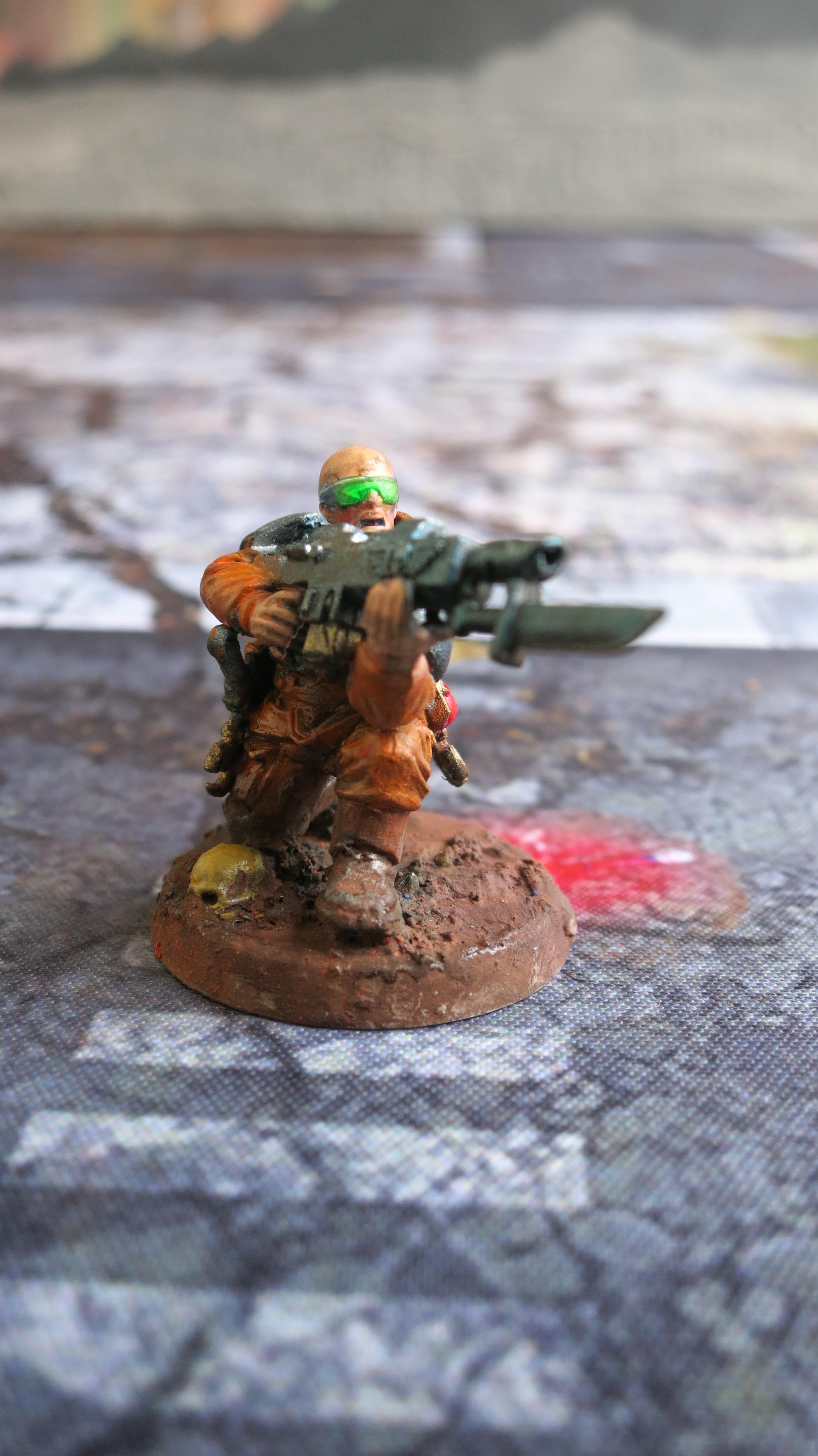 Brood Brothers, Genestealer Cult, Guardsmen, Infantry Squad, Lasgun